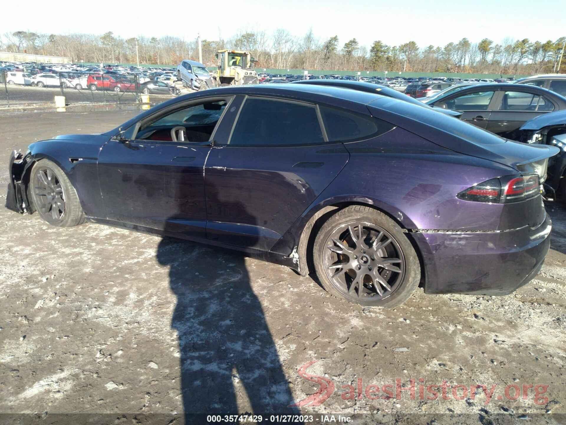 5YJSA1E66NF478571 2022 TESLA MODEL S