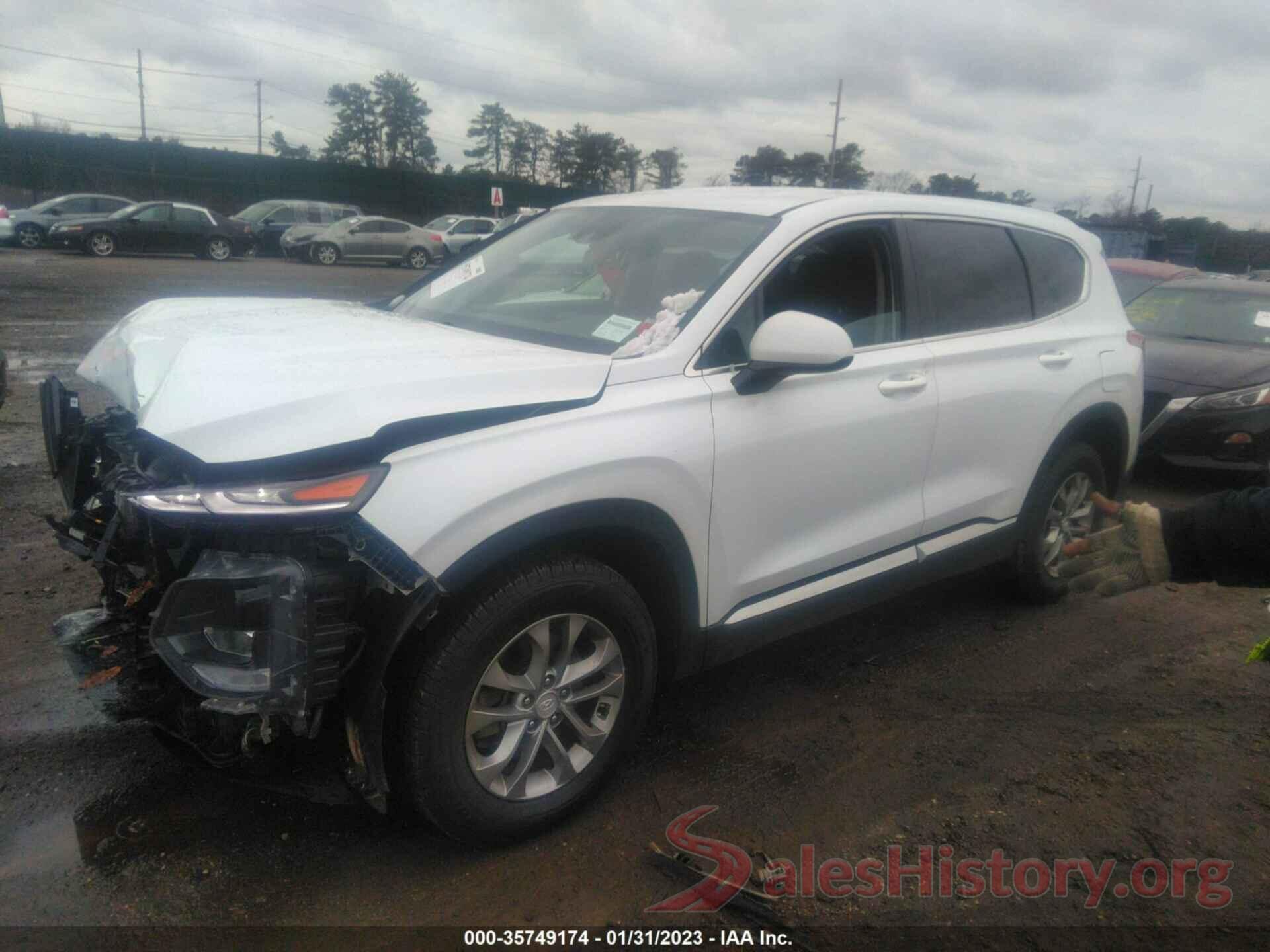 5NMS2CAD7KH124176 2019 HYUNDAI SANTA FE