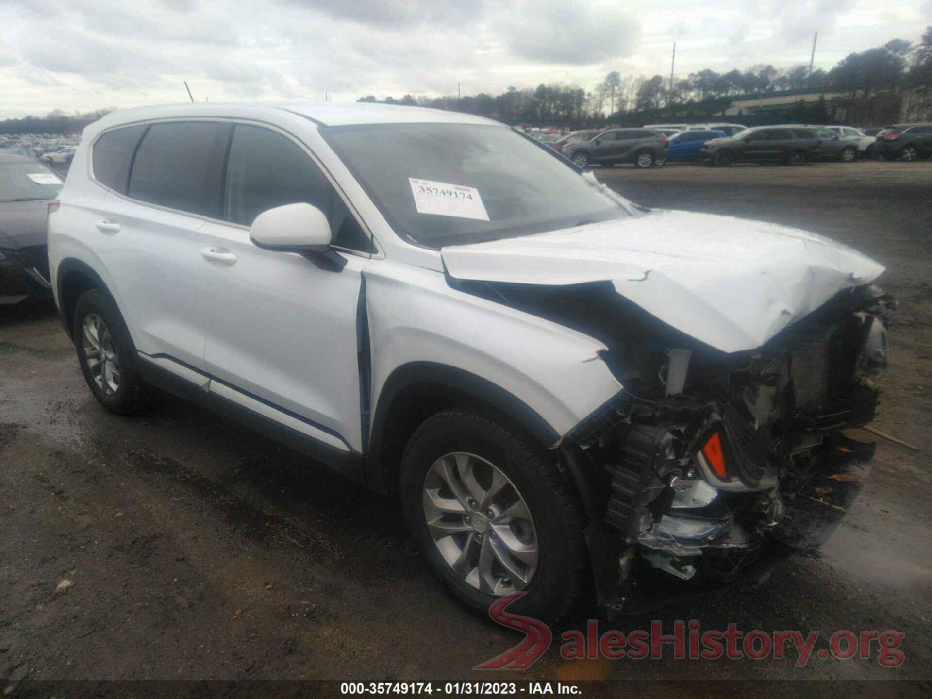 5NMS2CAD7KH124176 2019 HYUNDAI SANTA FE