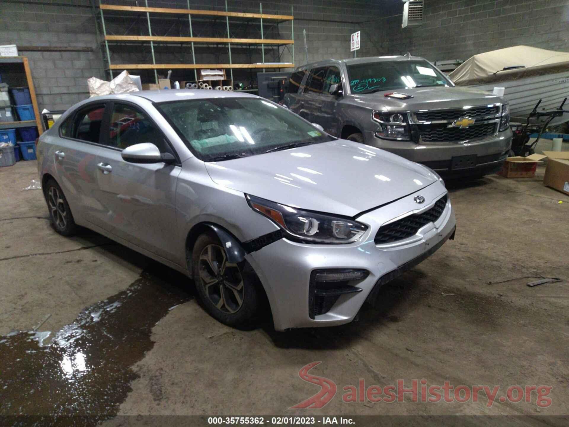 3KPF24ADXLE225325 2020 KIA FORTE