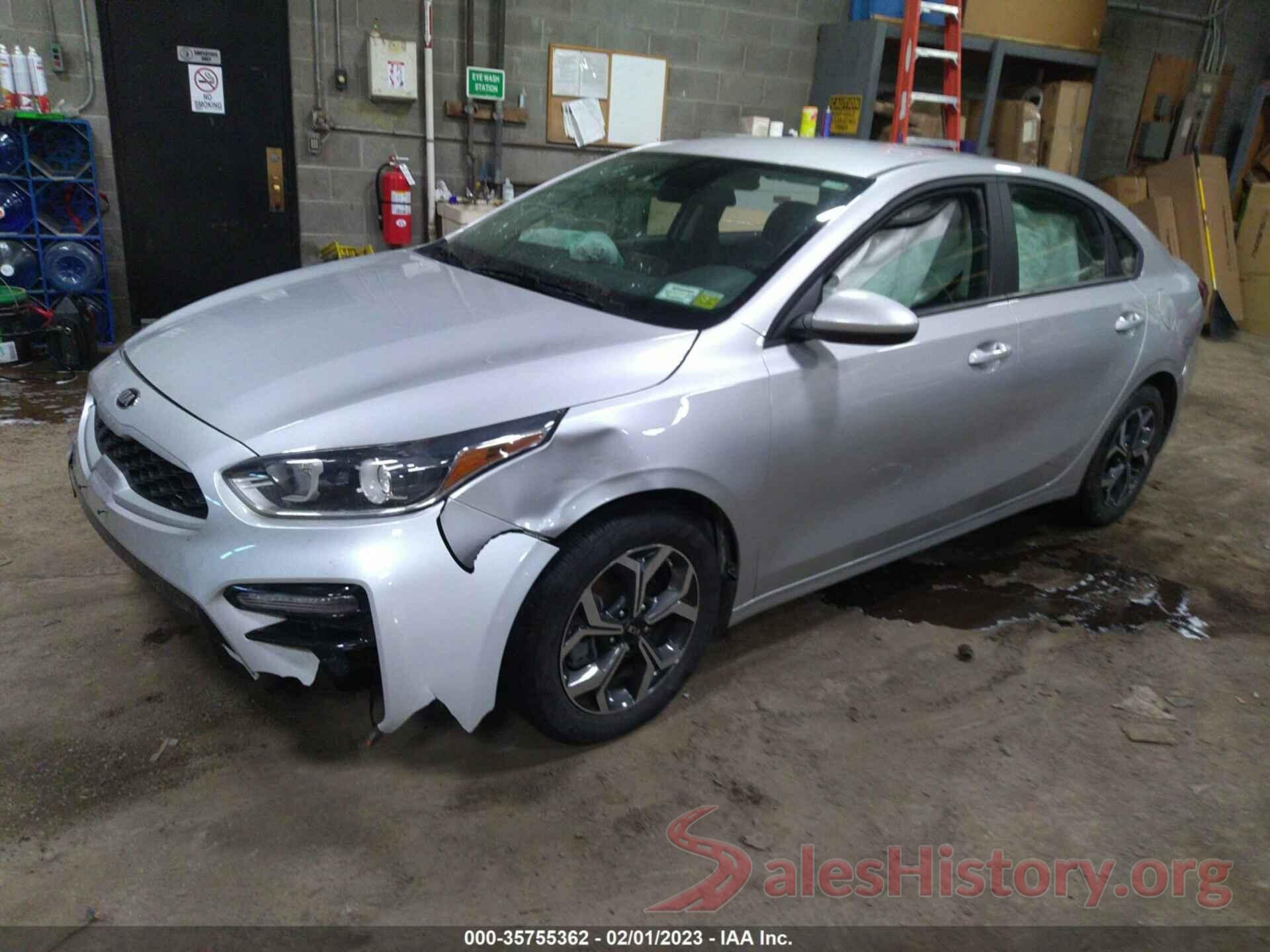 3KPF24ADXLE225325 2020 KIA FORTE