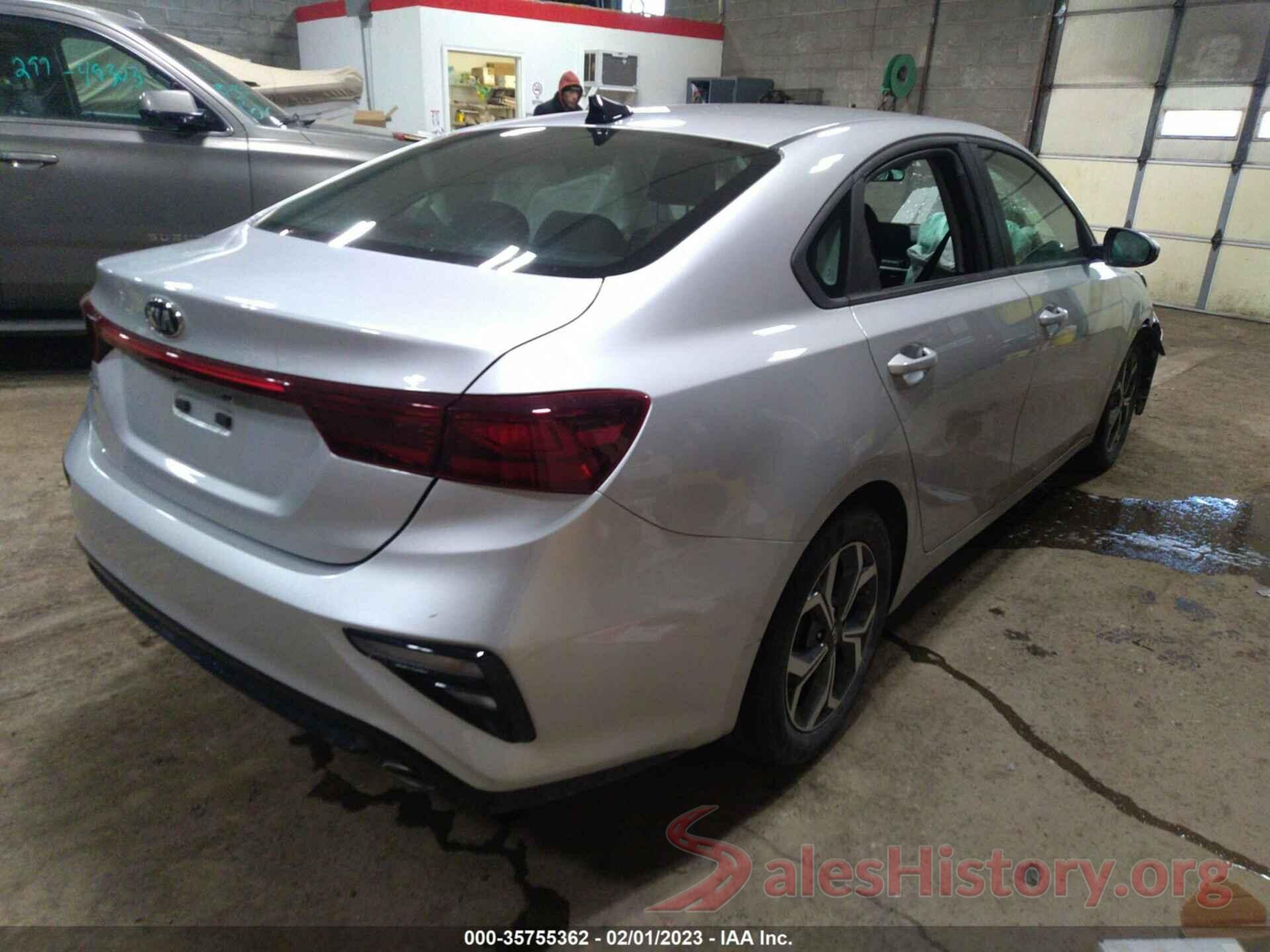 3KPF24ADXLE225325 2020 KIA FORTE