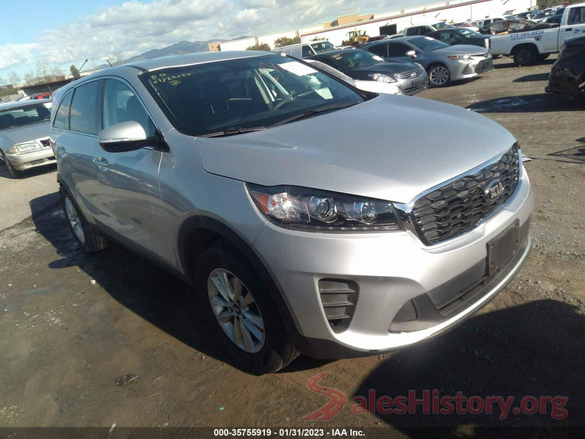 5XYPG4A30KG533361 2019 KIA SORENTO