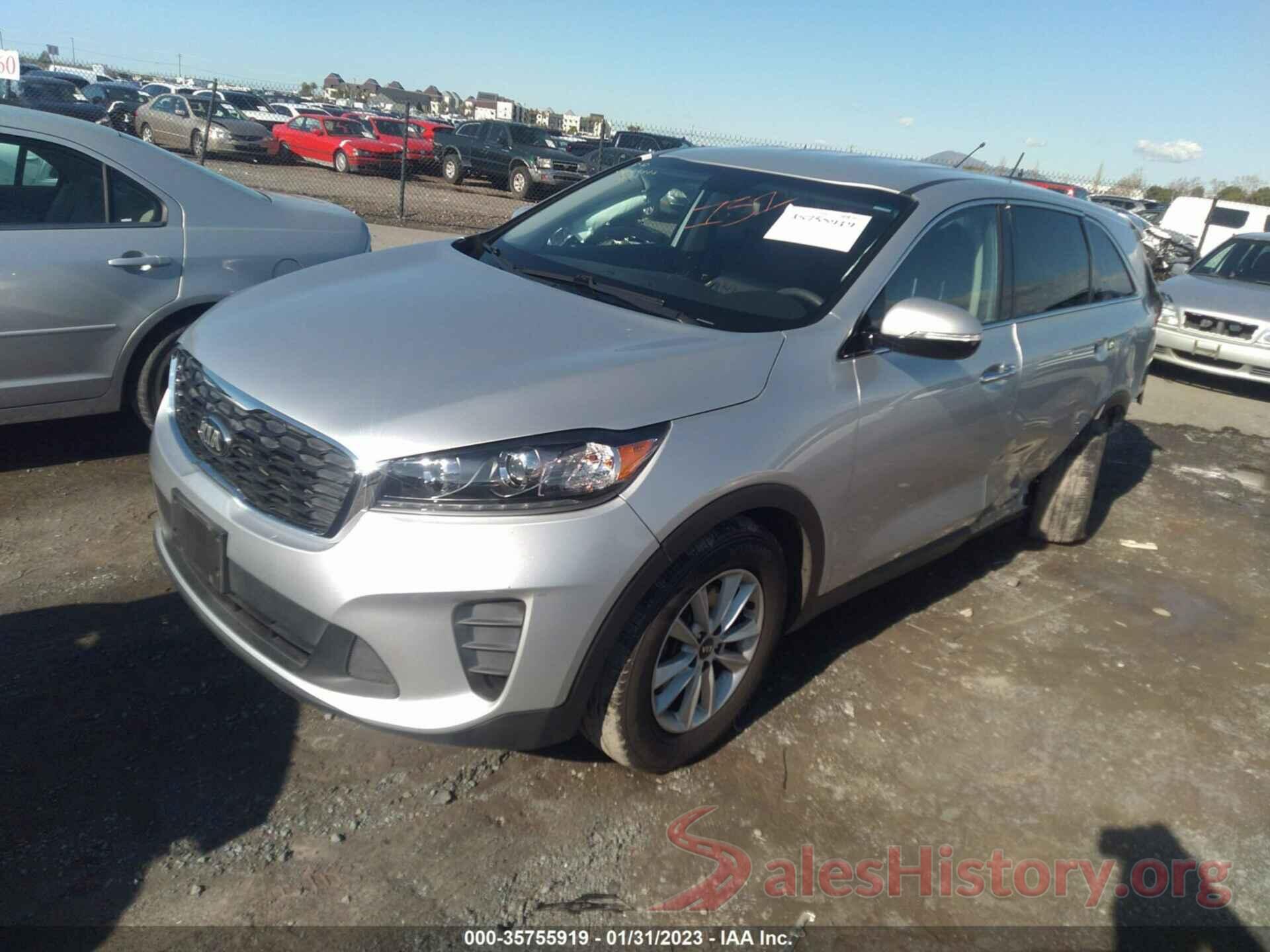 5XYPG4A30KG533361 2019 KIA SORENTO