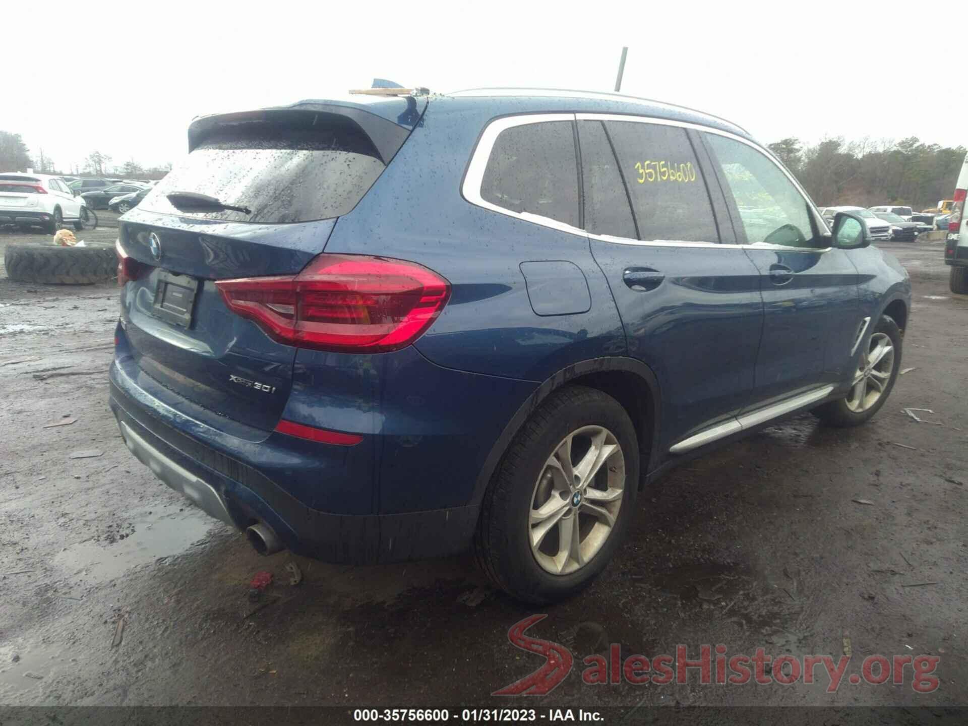 5UXTY5C03L9D47208 2020 BMW X3