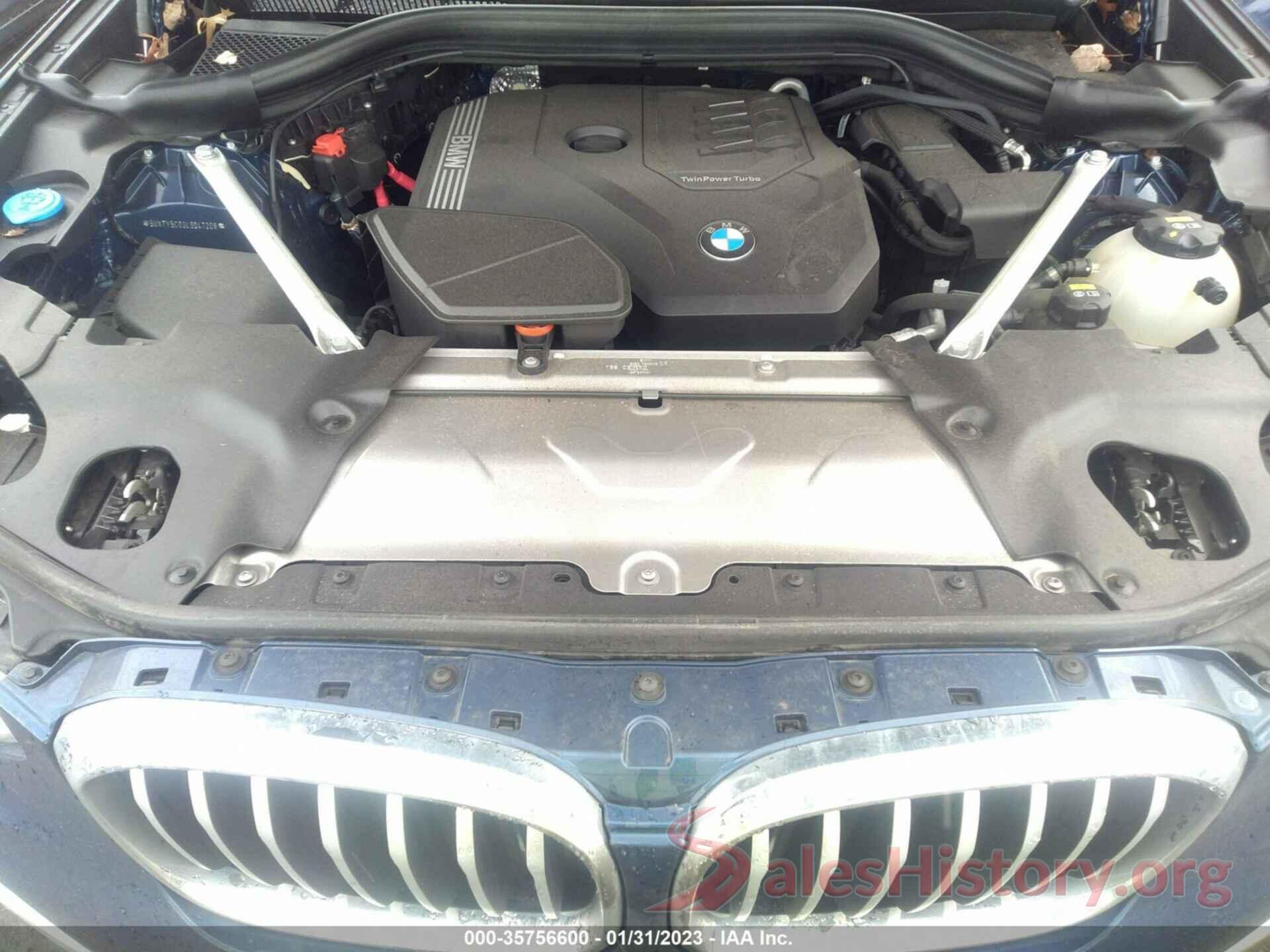 5UXTY5C03L9D47208 2020 BMW X3