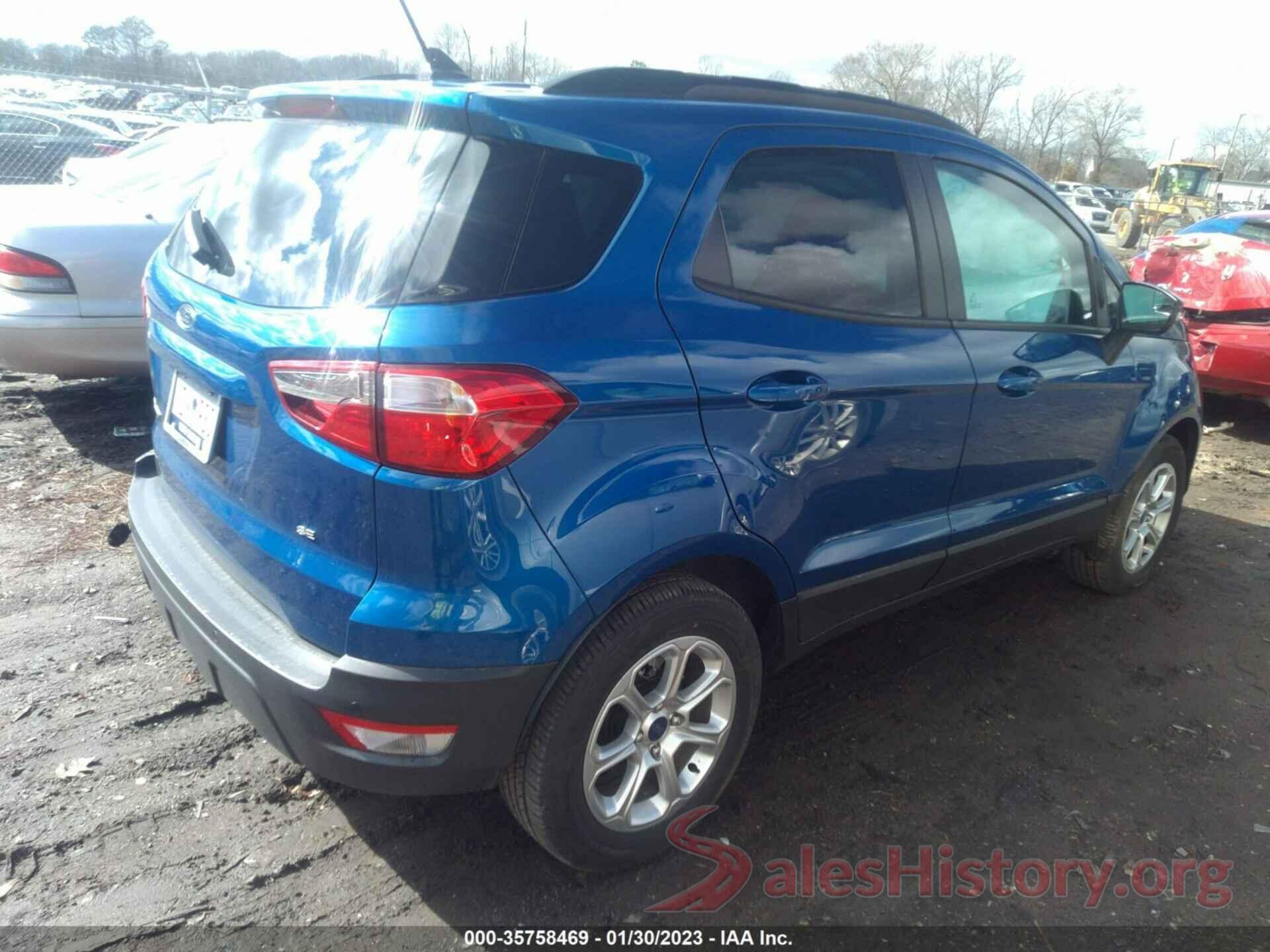 MAJ3S2GE8MC425626 2021 FORD ECOSPORT