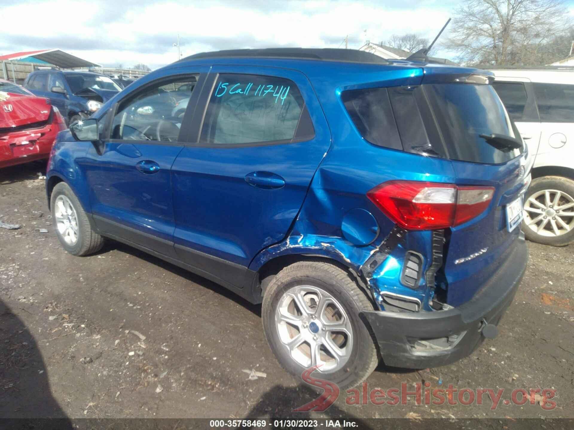 MAJ3S2GE8MC425626 2021 FORD ECOSPORT