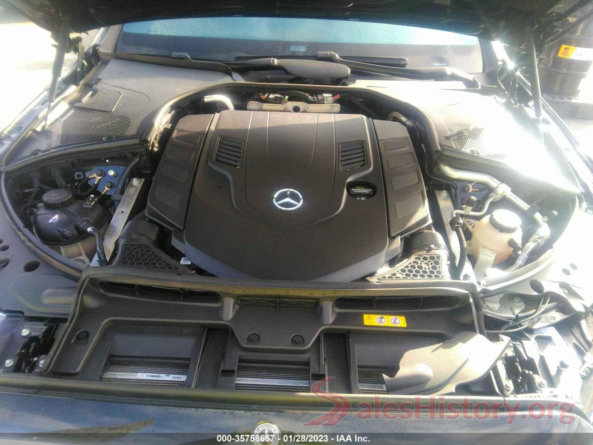 W1K6G7GB2NA155985 2022 MERCEDES-BENZ S-CLASS