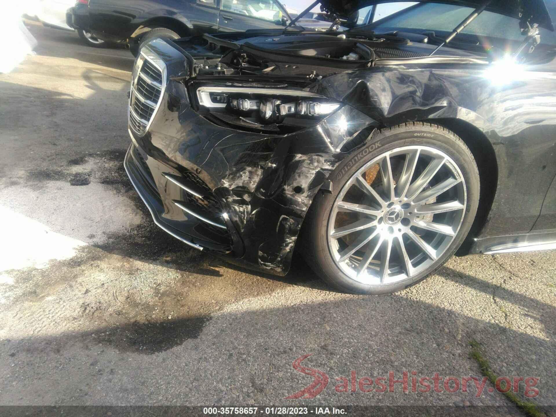 W1K6G7GB2NA155985 2022 MERCEDES-BENZ S-CLASS