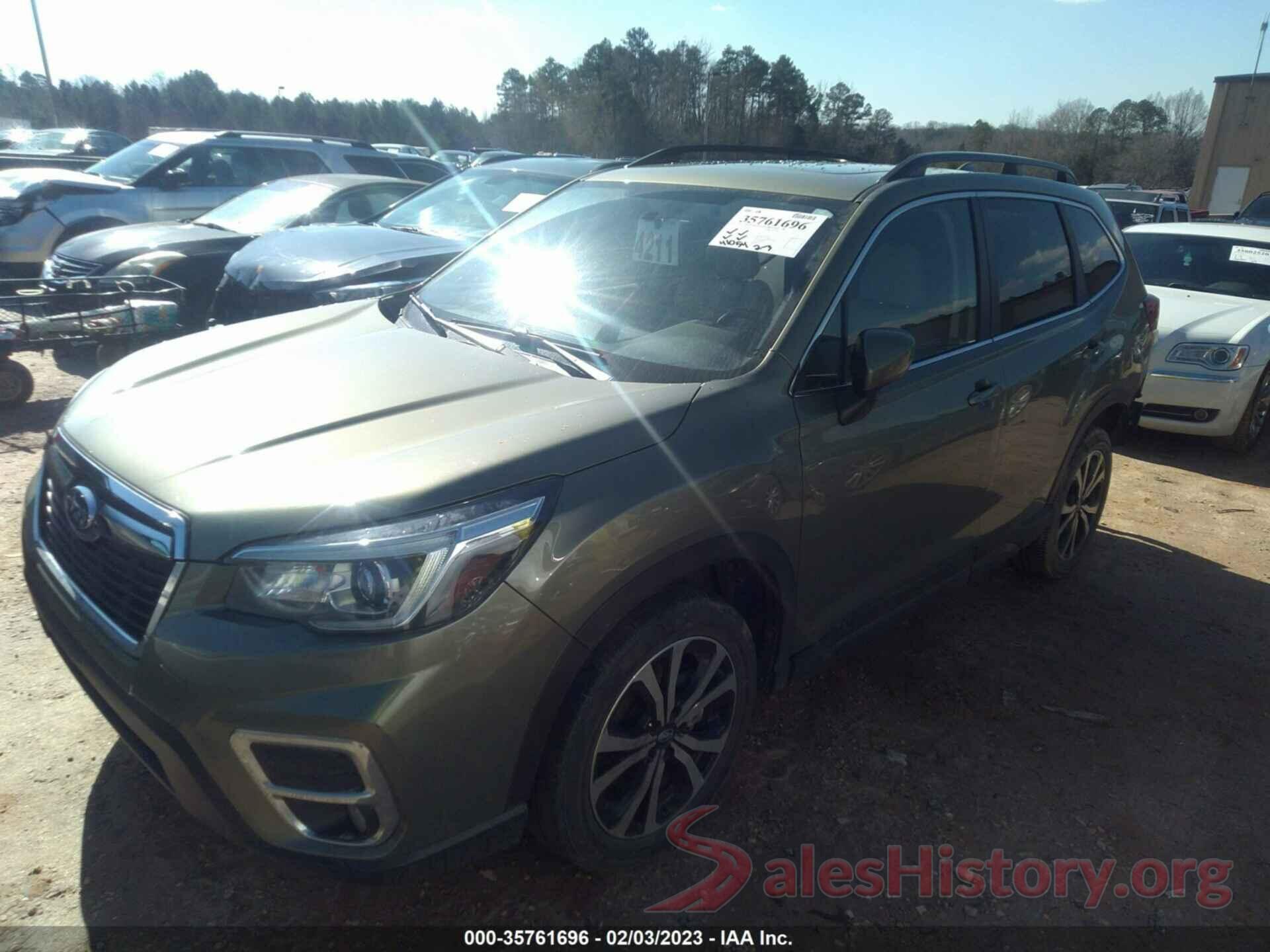 JF2SKAUC5KH521461 2019 SUBARU FORESTER