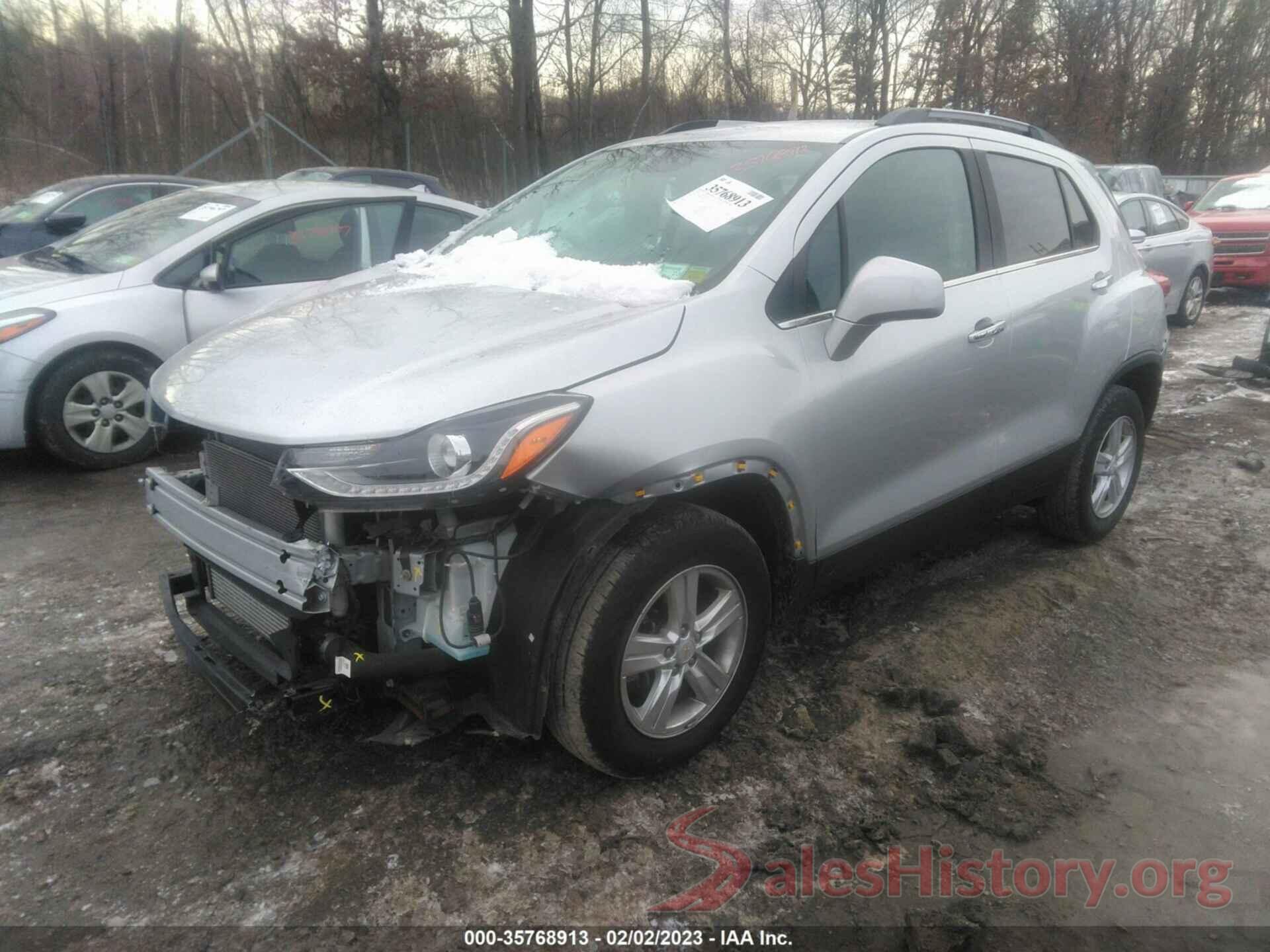 KL7CJPSB8KB754656 2019 CHEVROLET TRAX