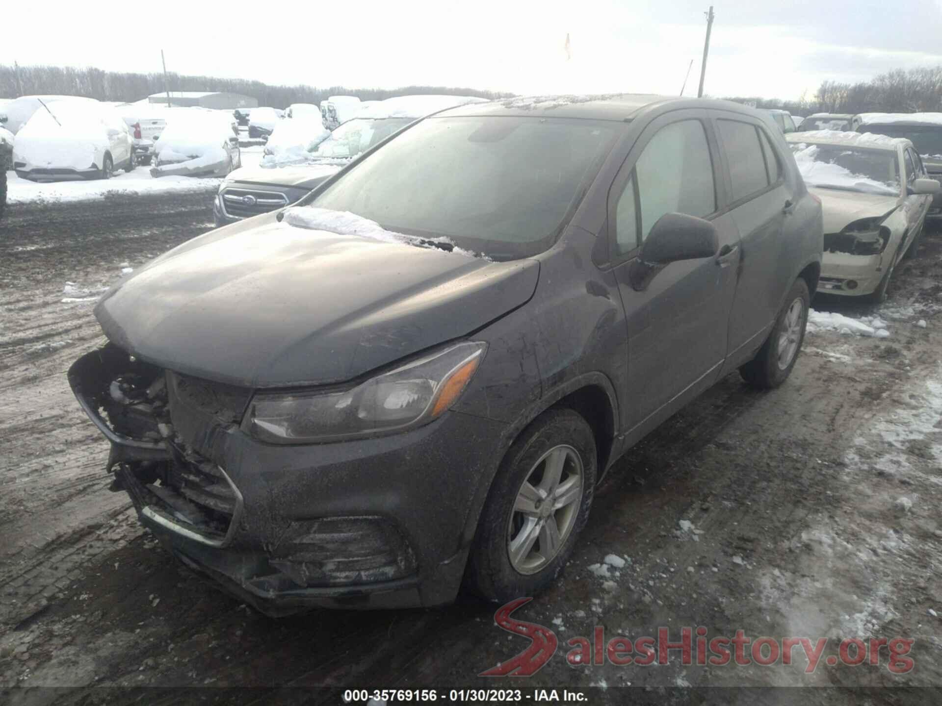 3GNCJKSB3KL314985 2019 CHEVROLET TRAX