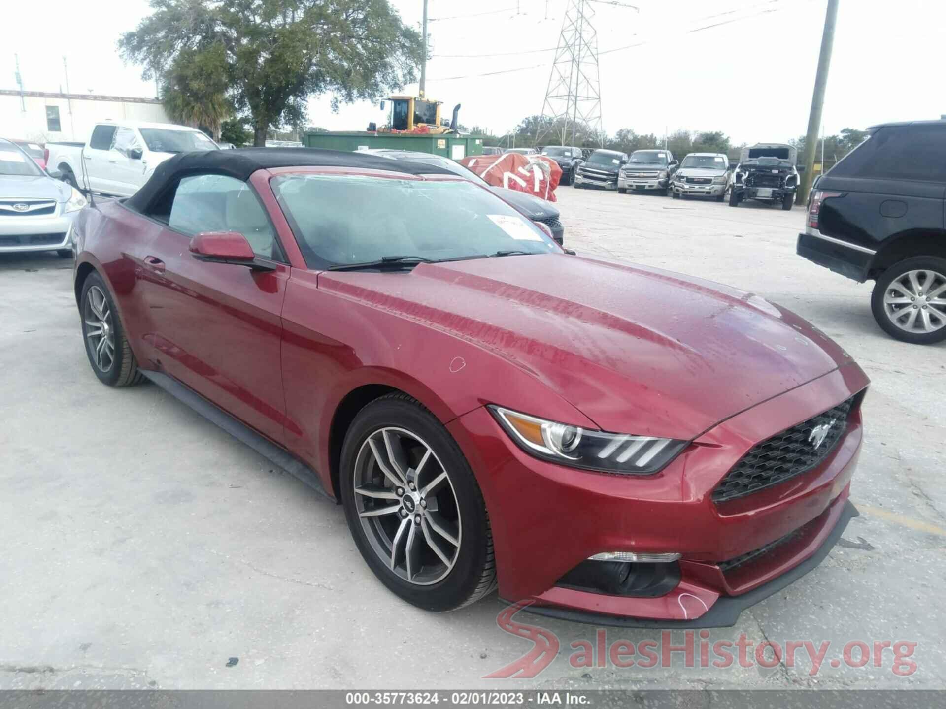 1FATP8UH9H5293490 2017 FORD MUSTANG