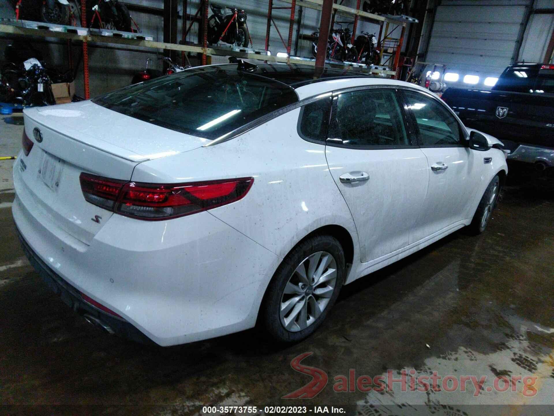 5XXGT4L30JG242516 2018 KIA OPTIMA