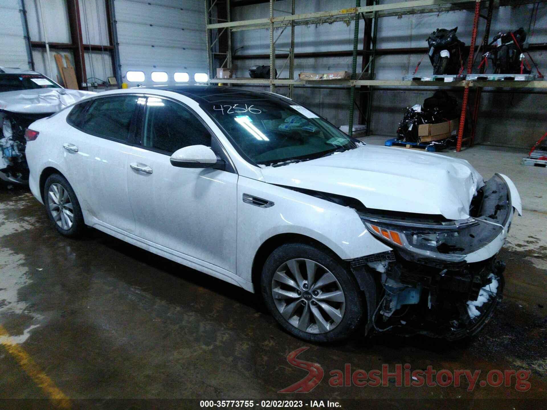 5XXGT4L30JG242516 2018 KIA OPTIMA