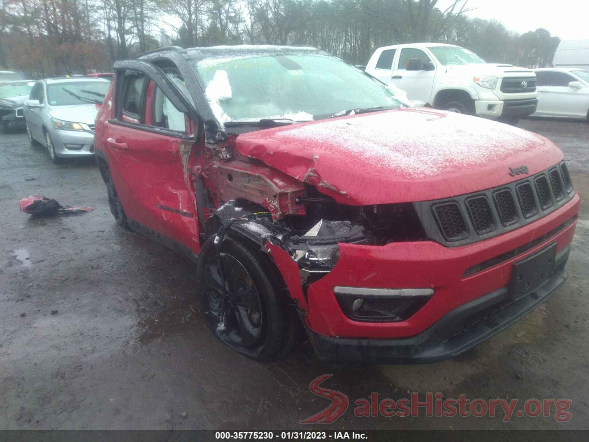 3C4NJDBB6KT836295 2019 JEEP COMPASS