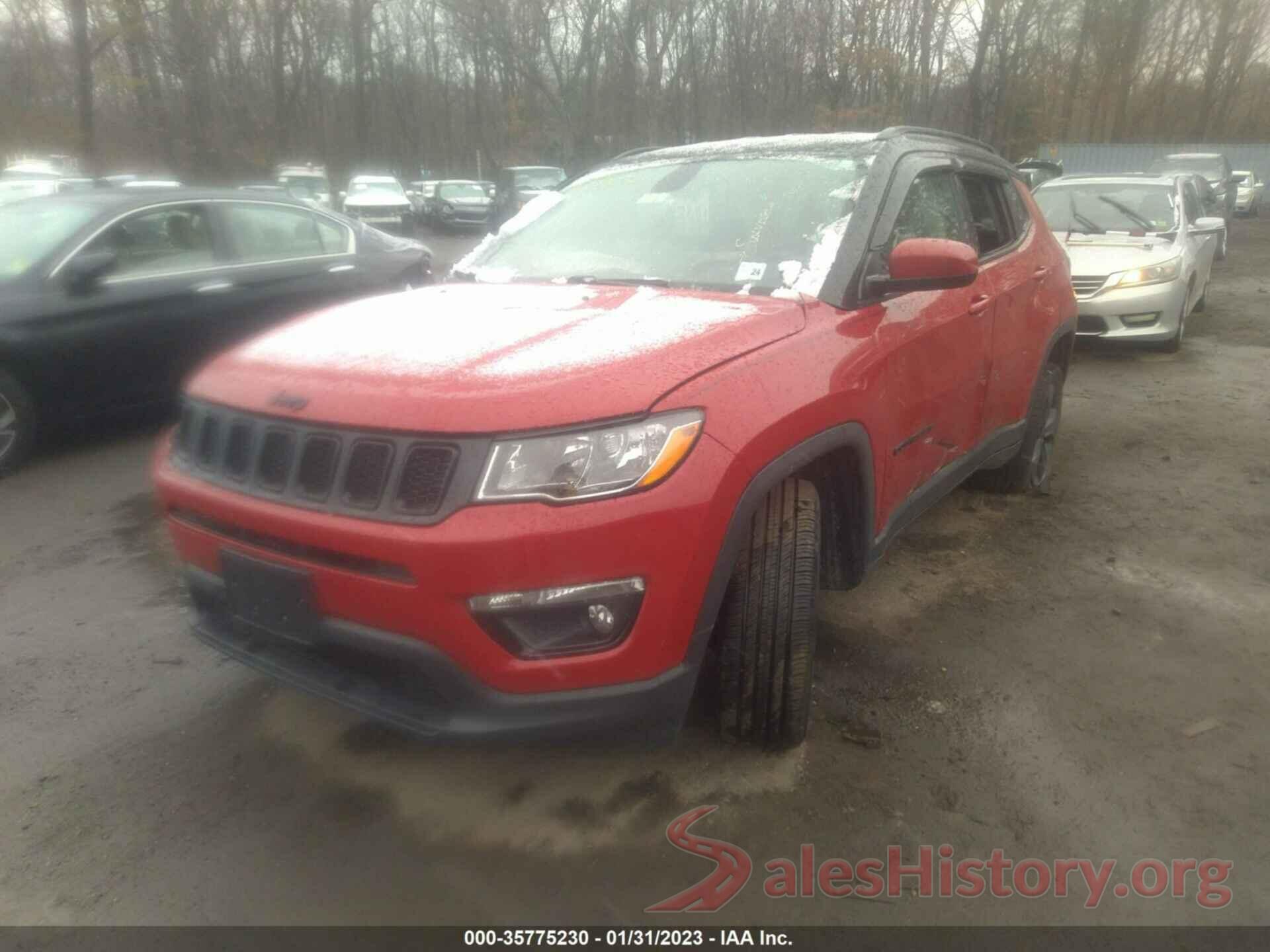 3C4NJDBB6KT836295 2019 JEEP COMPASS