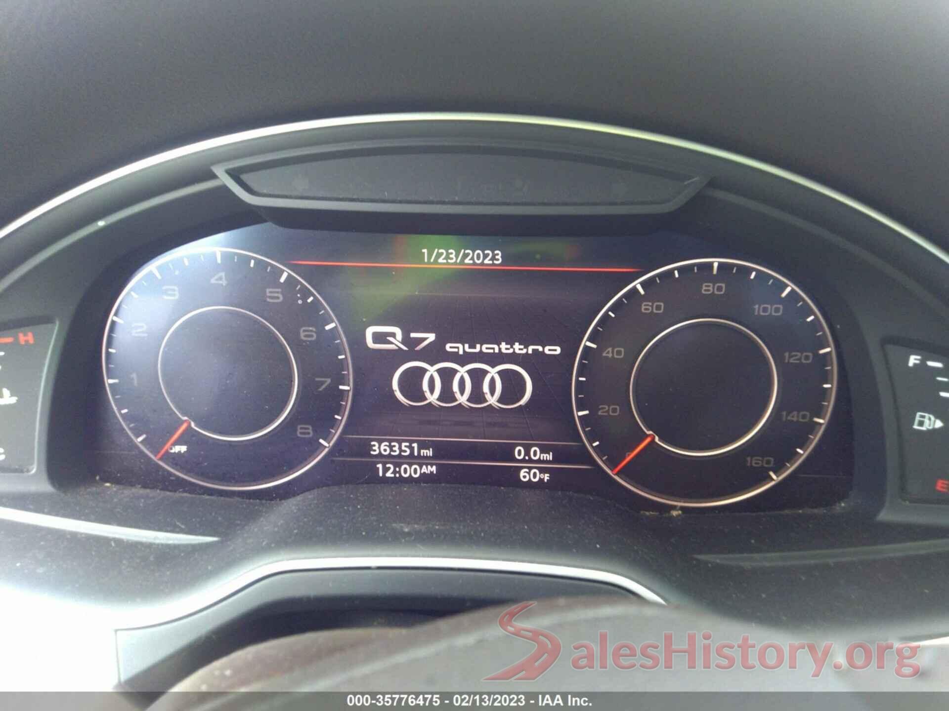 WA1AHAF78KD046737 2019 AUDI Q7