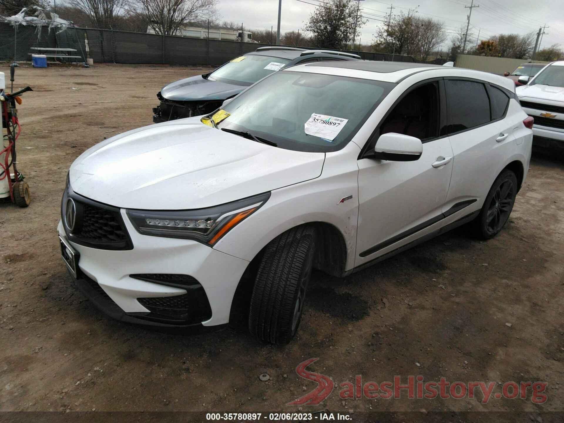 5J8TC1H65LL001619 2020 ACURA RDX