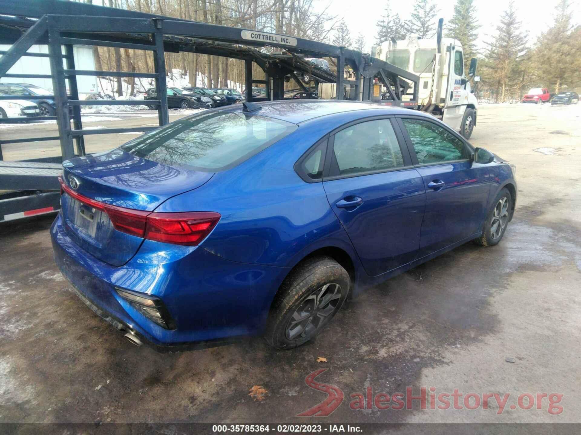 3KPF24AD3KE103565 2019 KIA FORTE