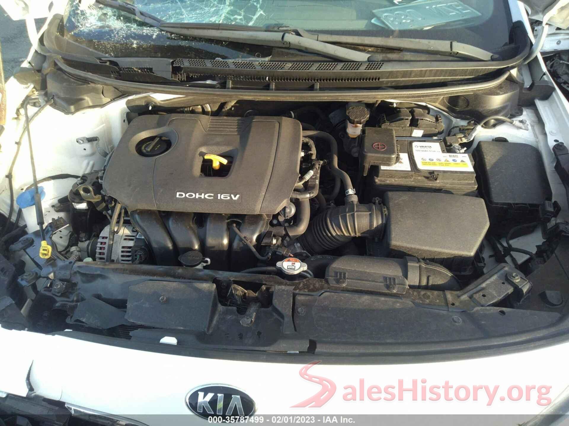 3KPFL4A72JE195354 2018 KIA FORTE