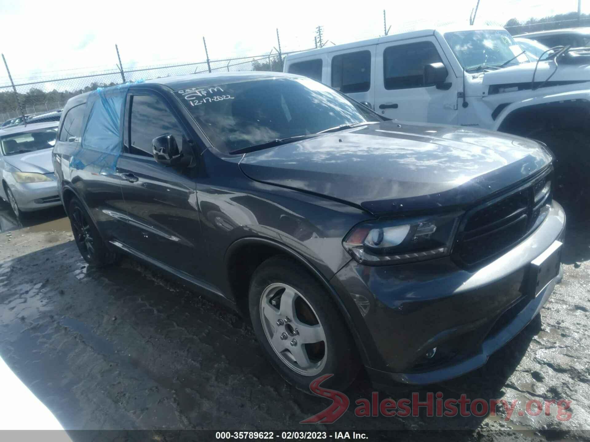 1C4RDHDG1JC329002 2018 DODGE DURANGO