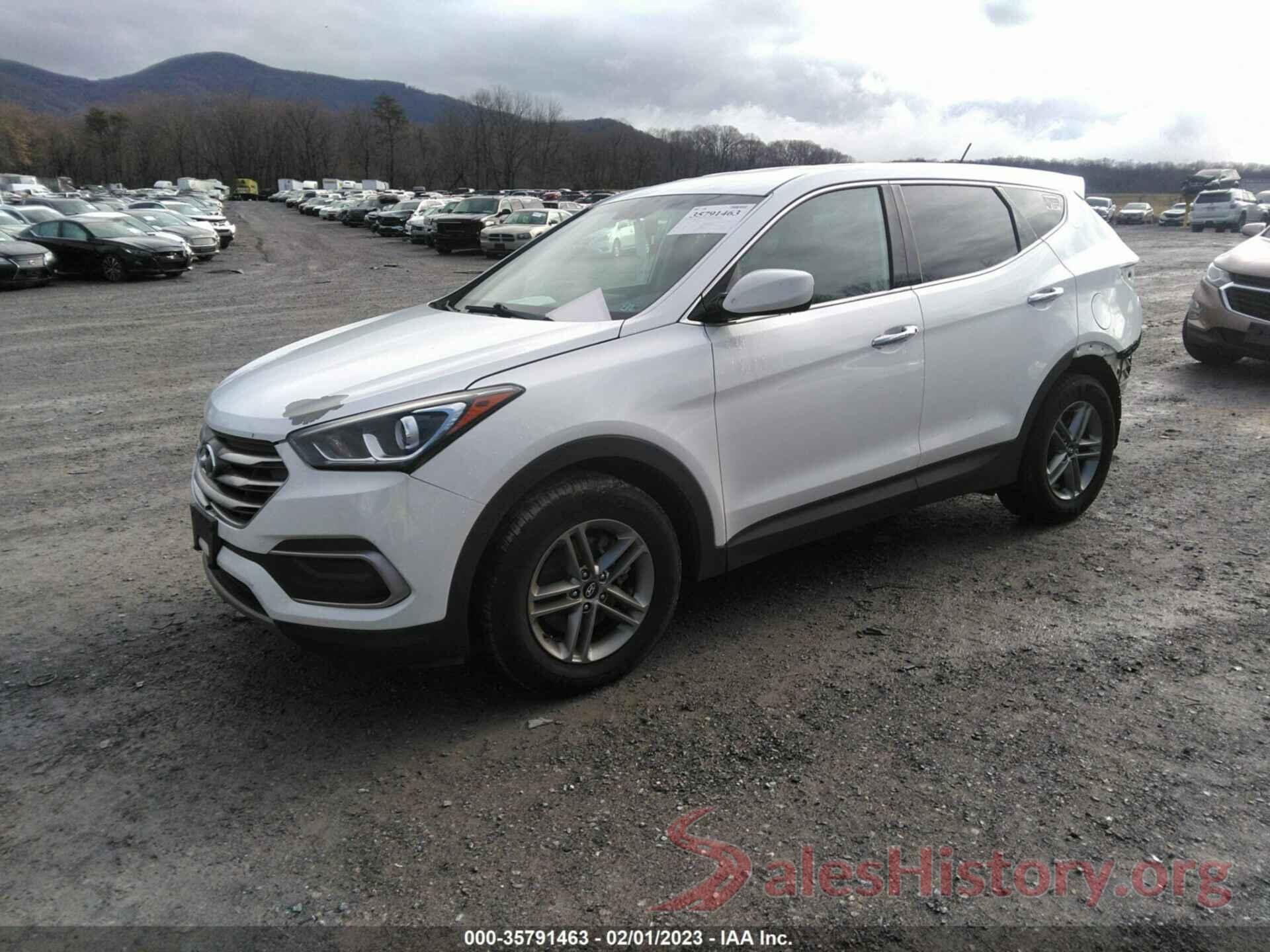 5NMZTDLBXJH077625 2018 HYUNDAI SANTA FE SPORT