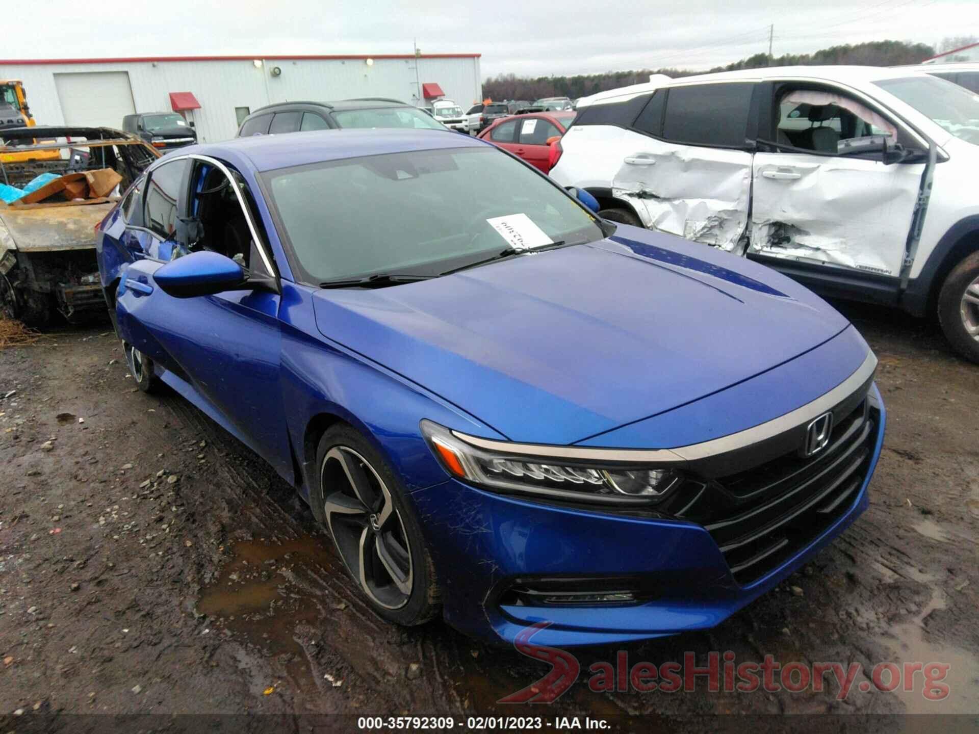 1HGCV1F31KA006457 2019 HONDA ACCORD SEDAN