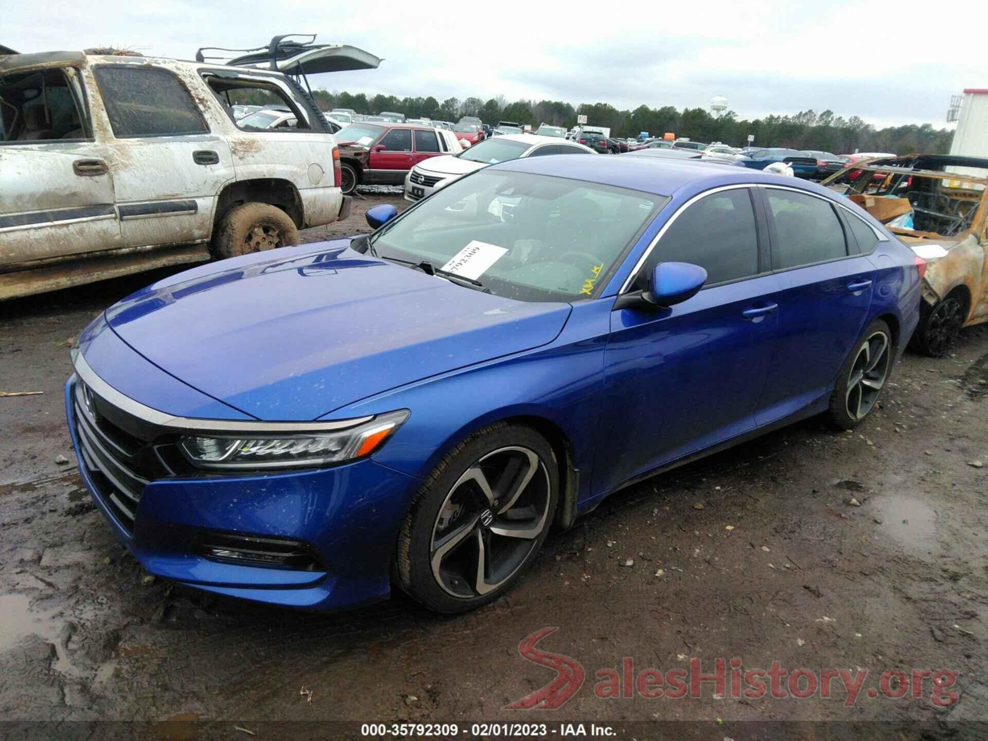 1HGCV1F31KA006457 2019 HONDA ACCORD SEDAN