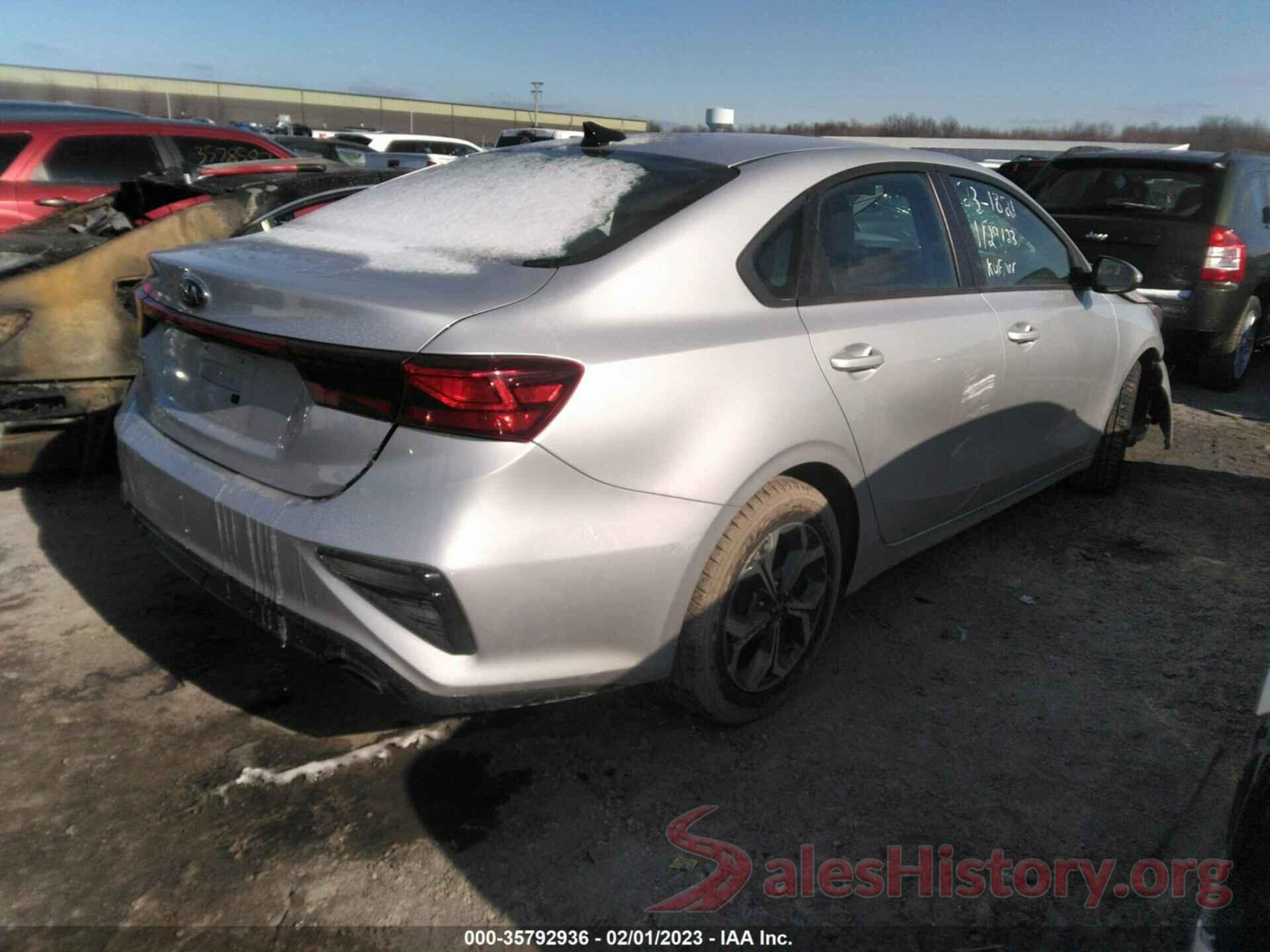 3KPF24AD9KE094242 2019 KIA FORTE