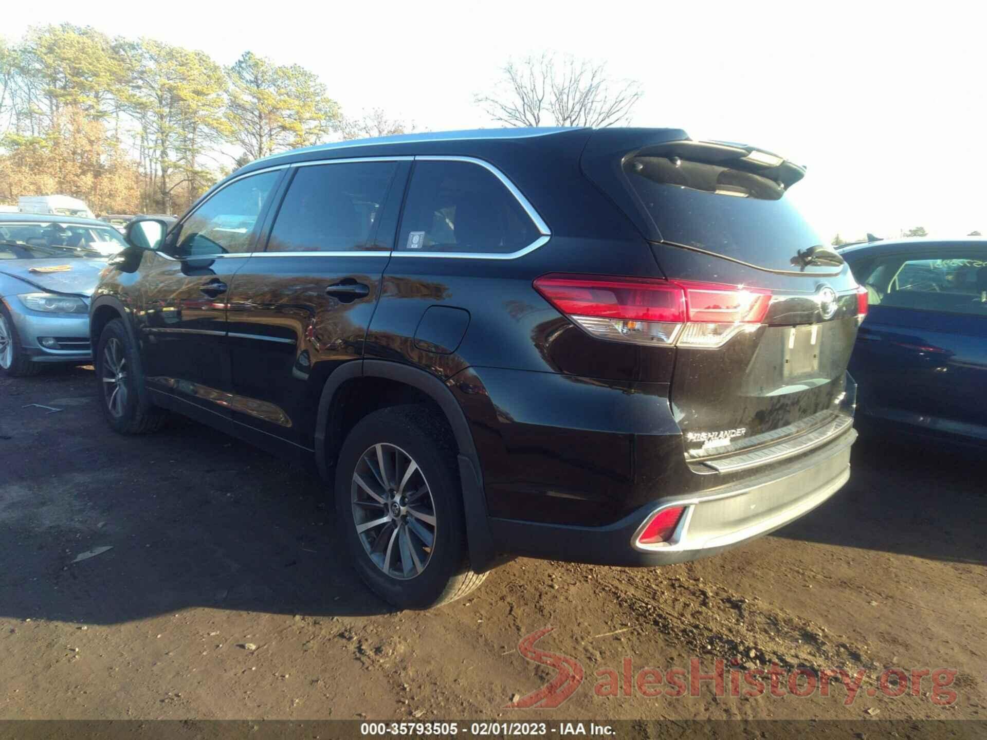 5TDJZRFH2JS900148 2018 TOYOTA HIGHLANDER