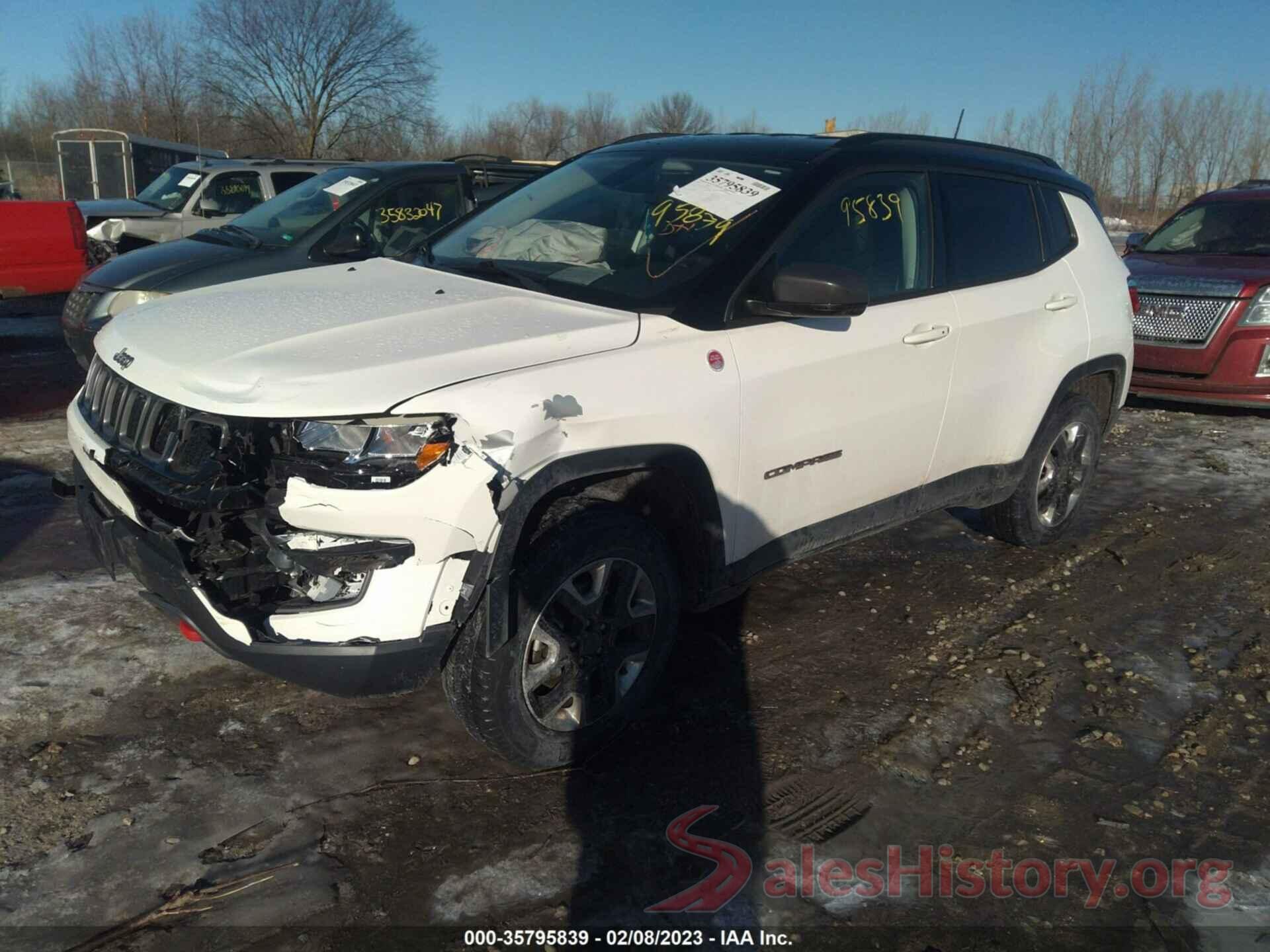 3C4NJDDB1HT616679 2017 JEEP COMPASS