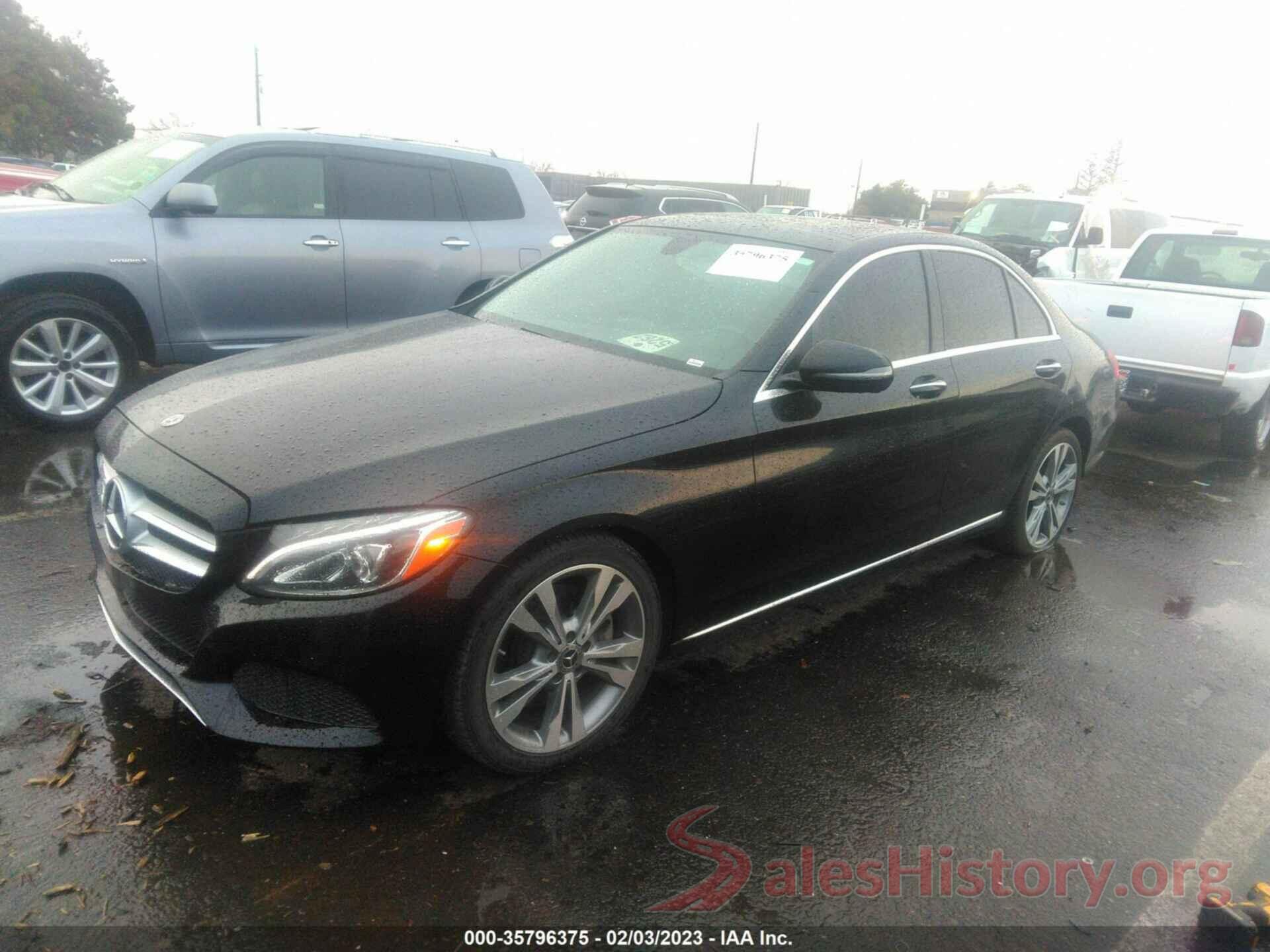 55SWF4JB3JU271149 2018 MERCEDES-BENZ C-CLASS