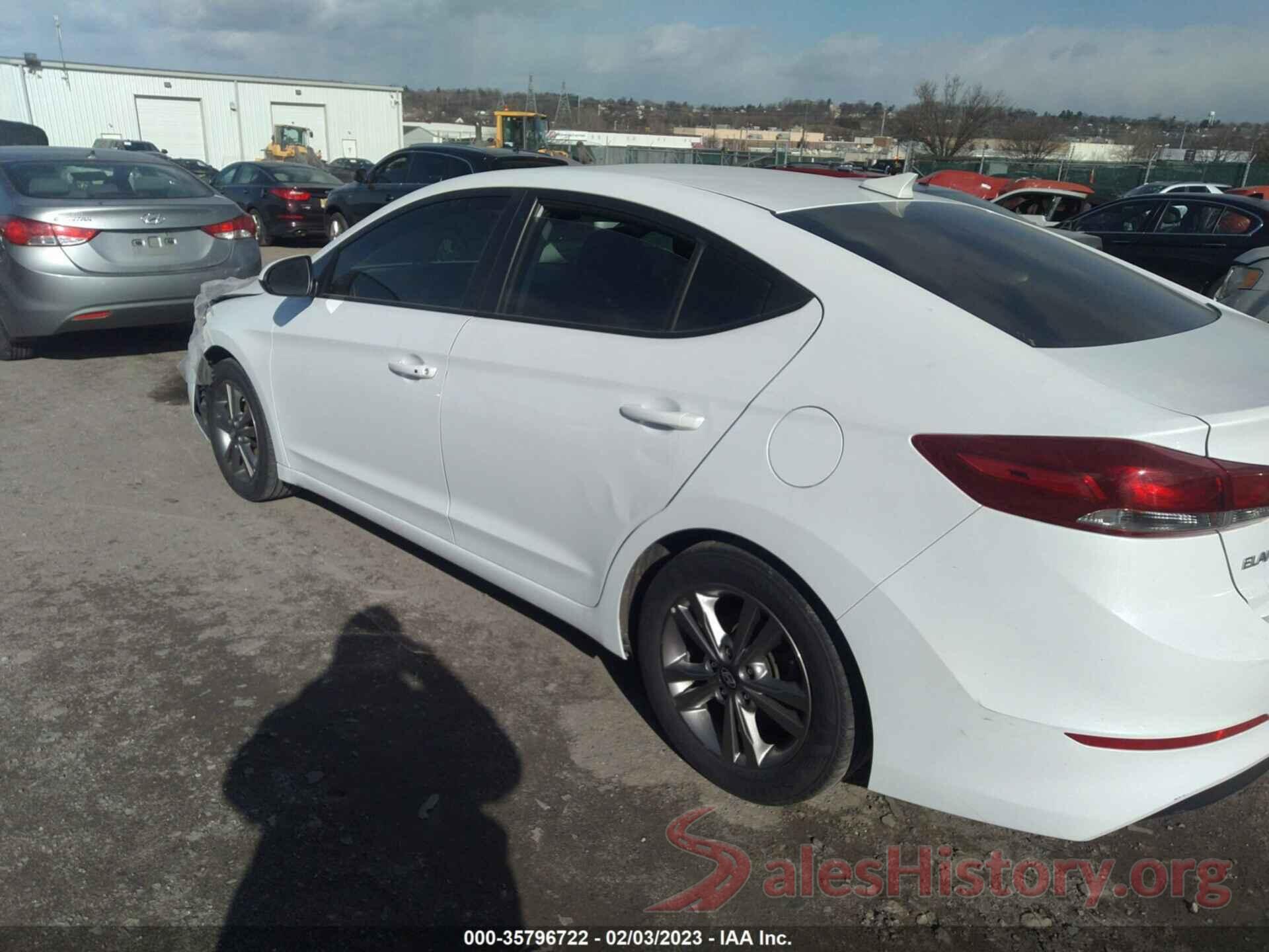 5NPD84LF8JH395311 2018 HYUNDAI ELANTRA