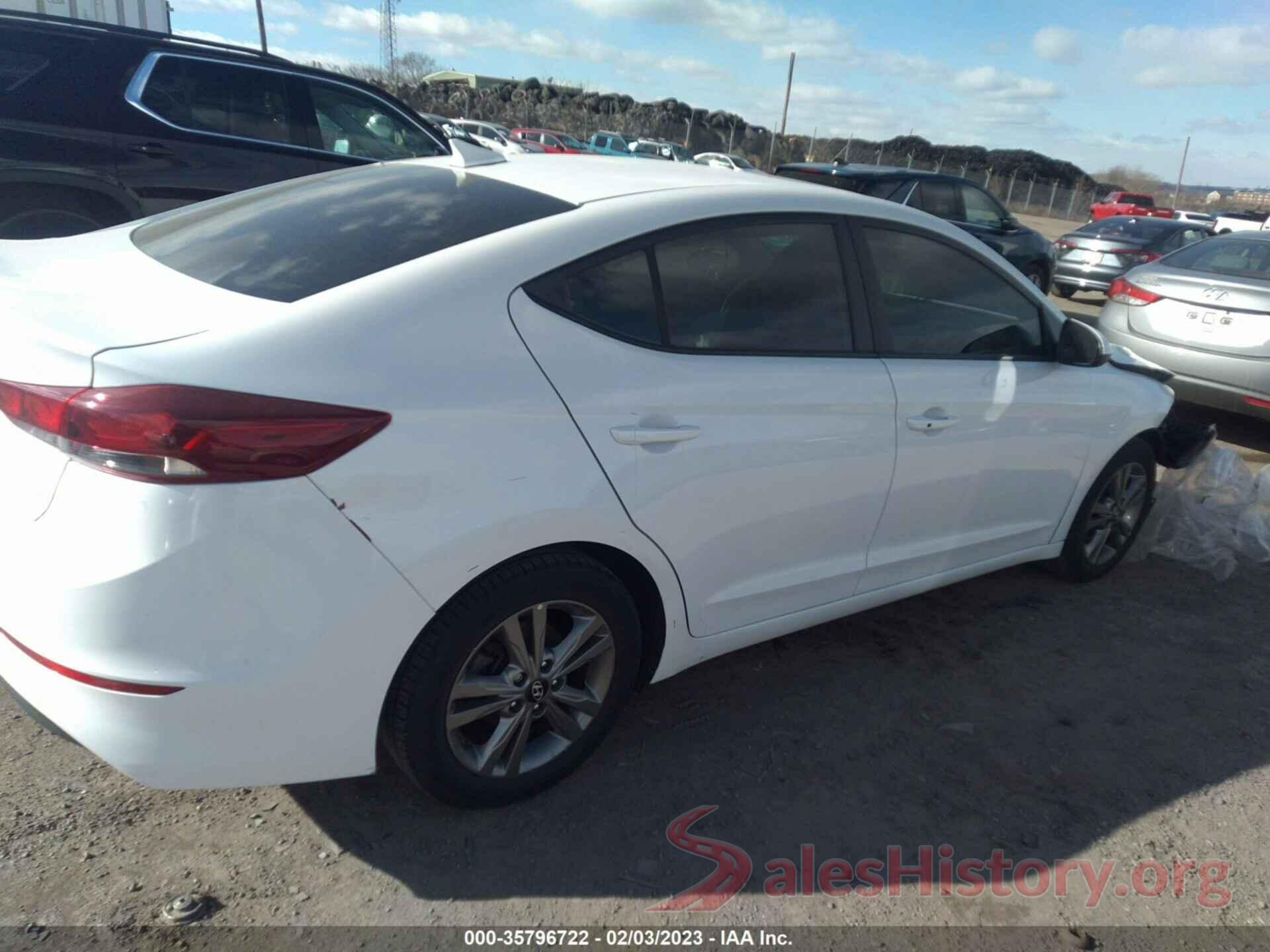 5NPD84LF8JH395311 2018 HYUNDAI ELANTRA