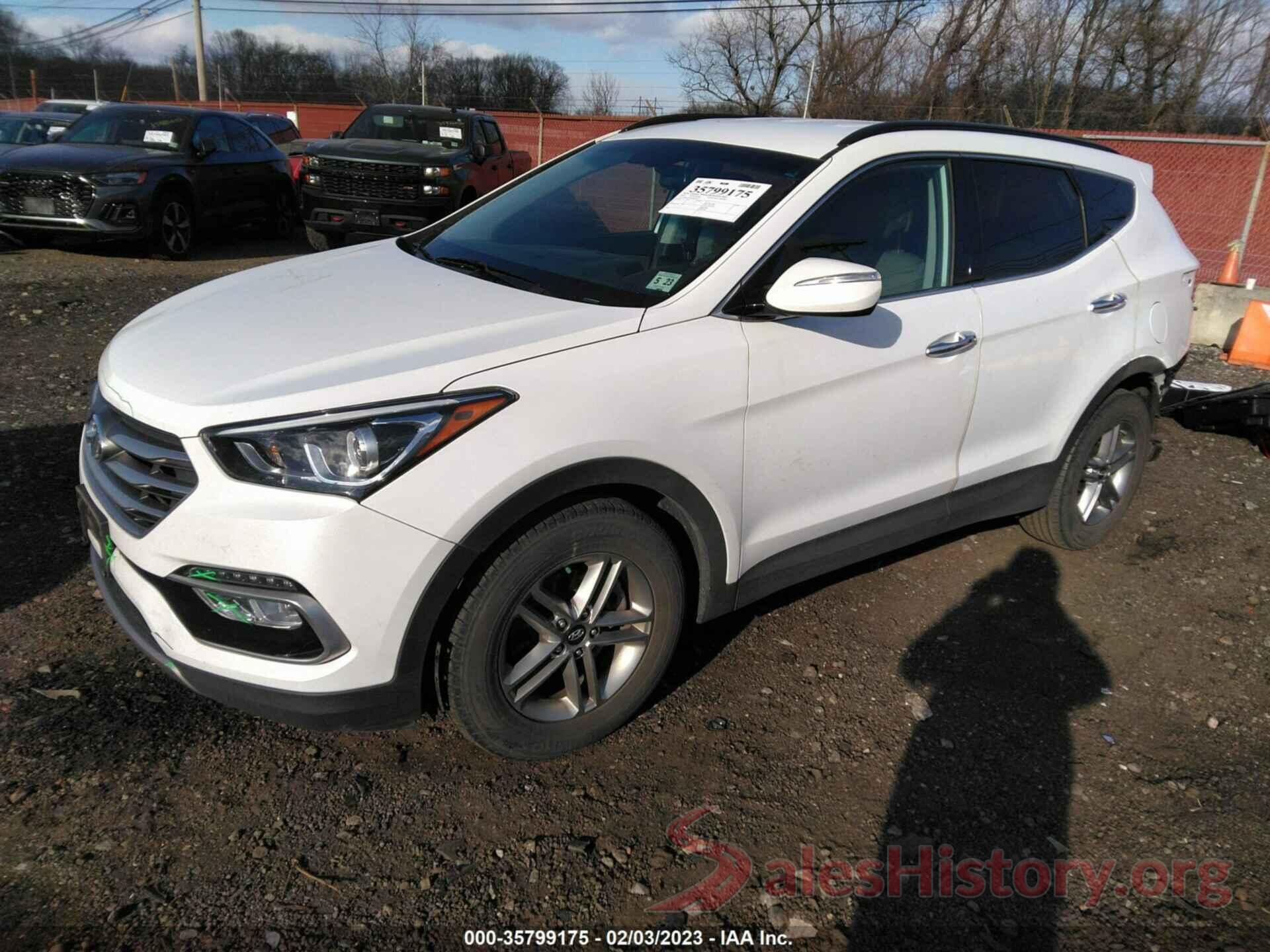 5NMZUDLB5JH054167 2018 HYUNDAI SANTA FE SPORT