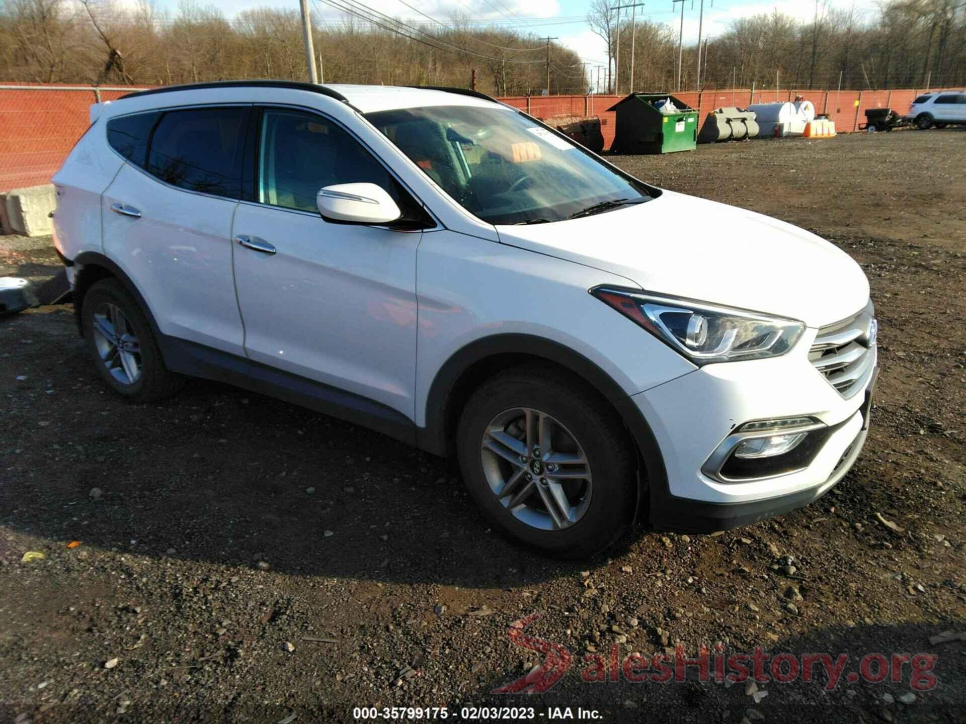 5NMZUDLB5JH054167 2018 HYUNDAI SANTA FE SPORT