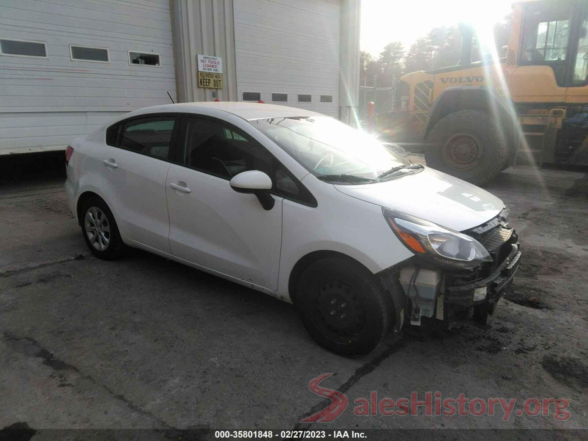 KNADM4A37H6120812 2017 KIA RIO