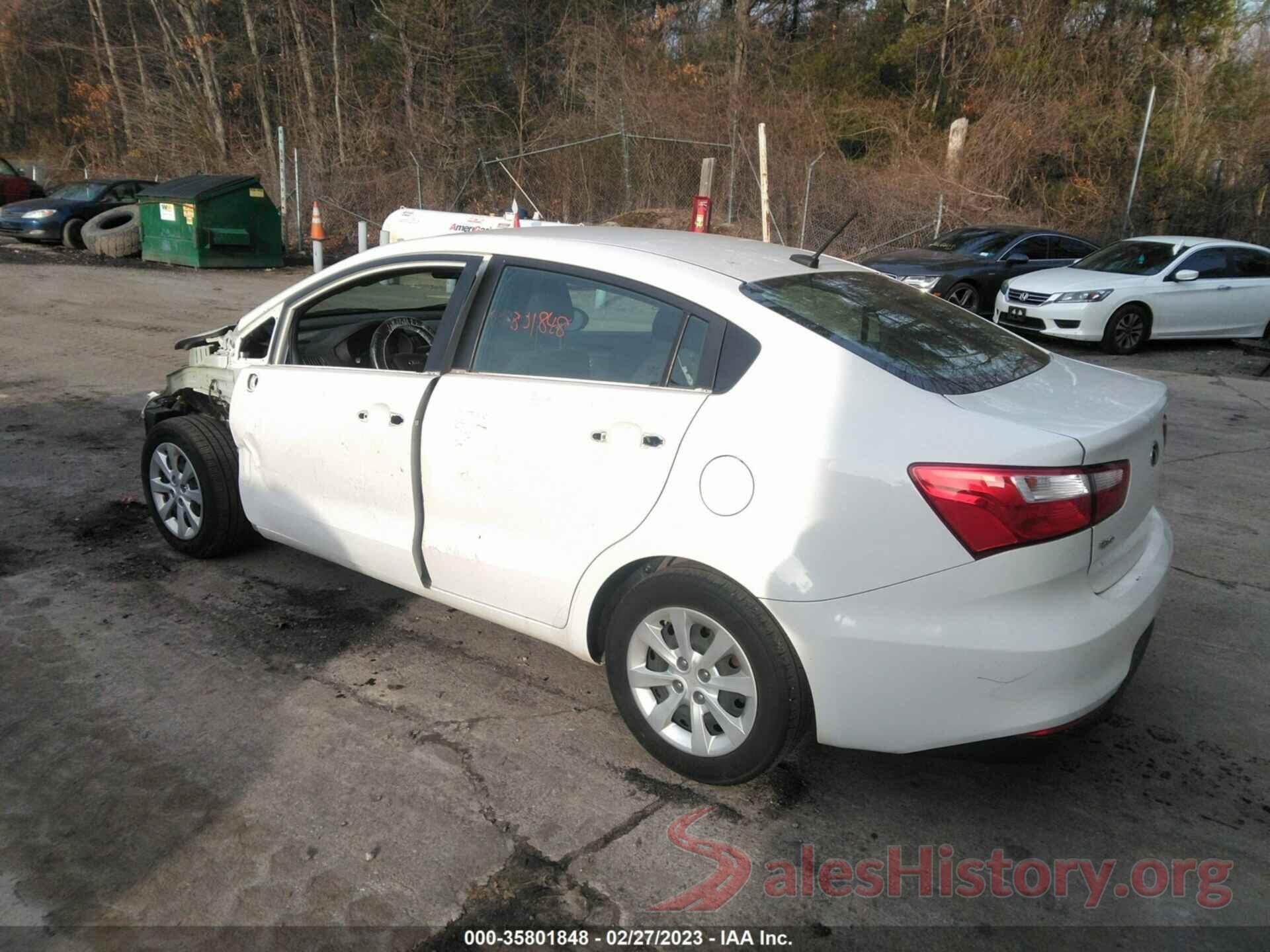 KNADM4A37H6120812 2017 KIA RIO