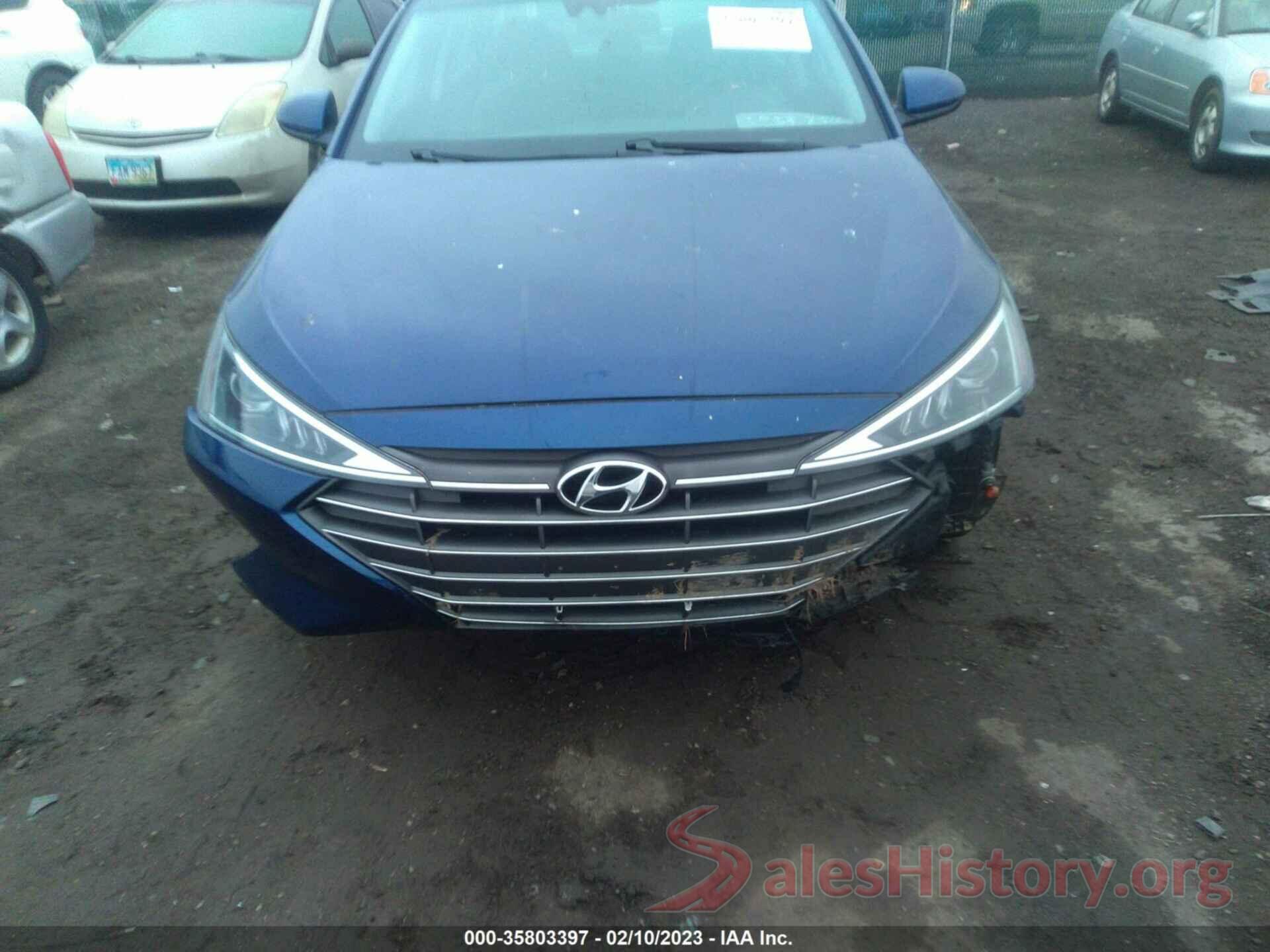 5NPD84LF5LH575638 2020 HYUNDAI ELANTRA