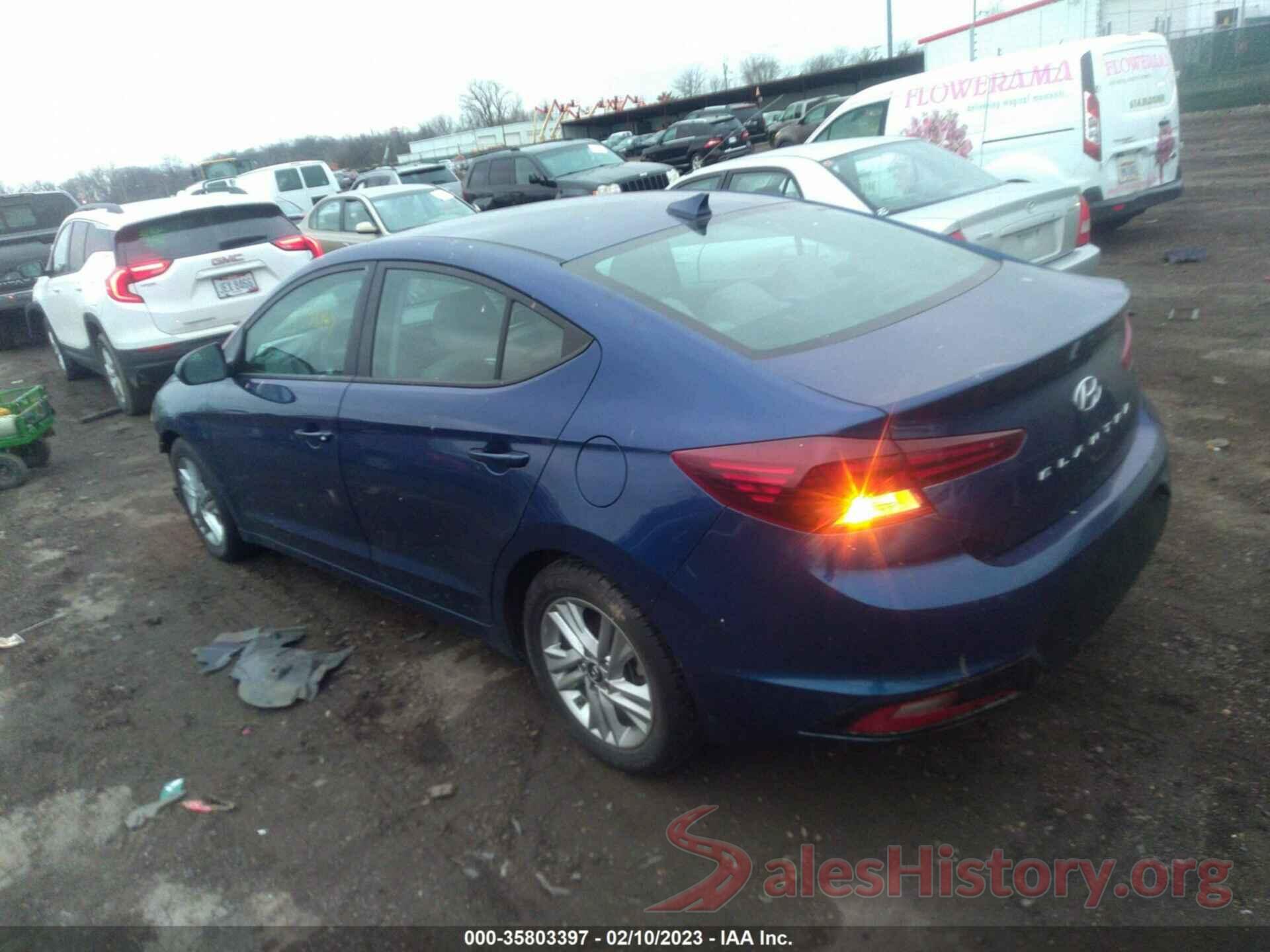 5NPD84LF5LH575638 2020 HYUNDAI ELANTRA