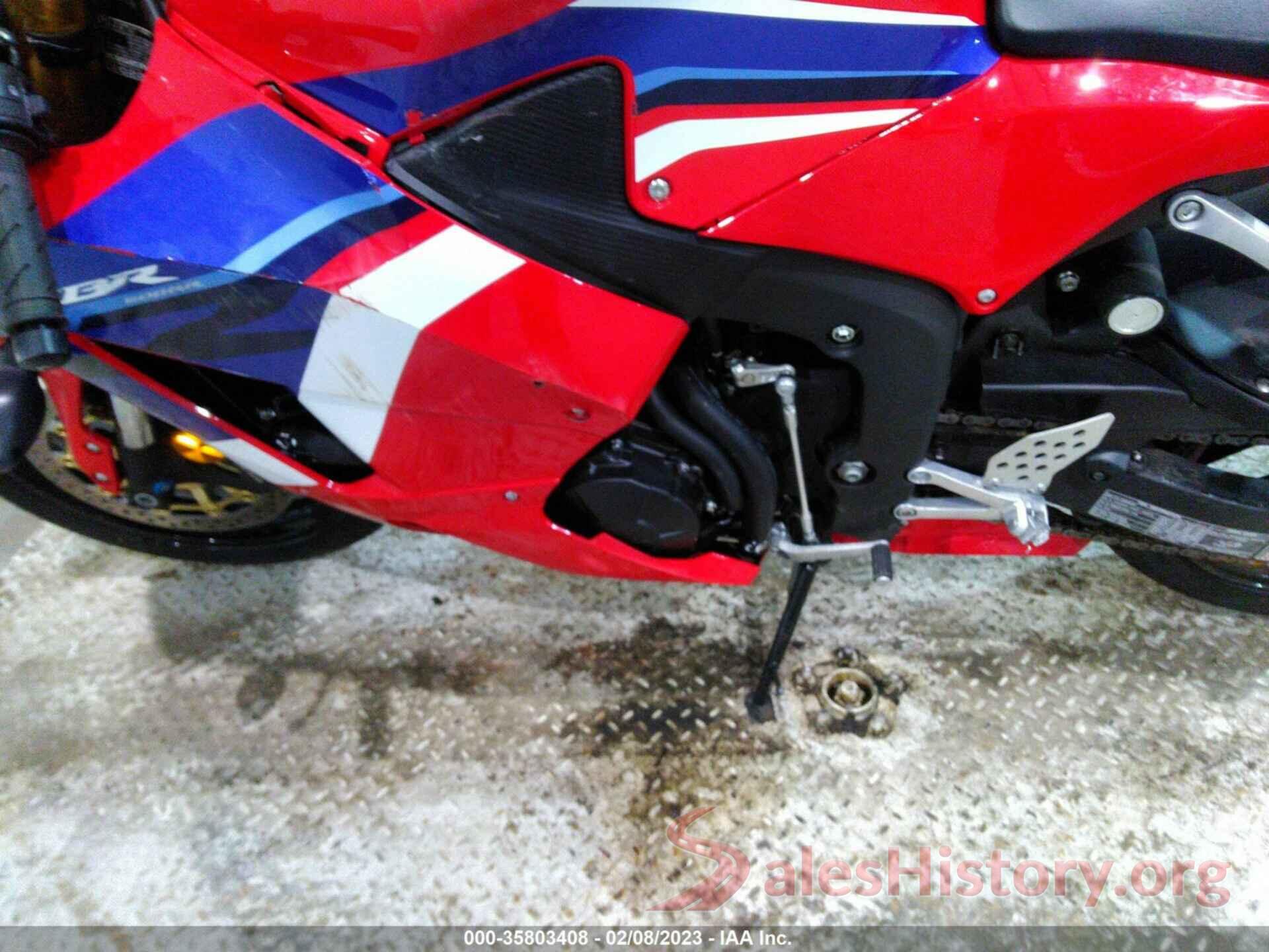 JH2PC40JXNK800264 2022 HONDA CBR600