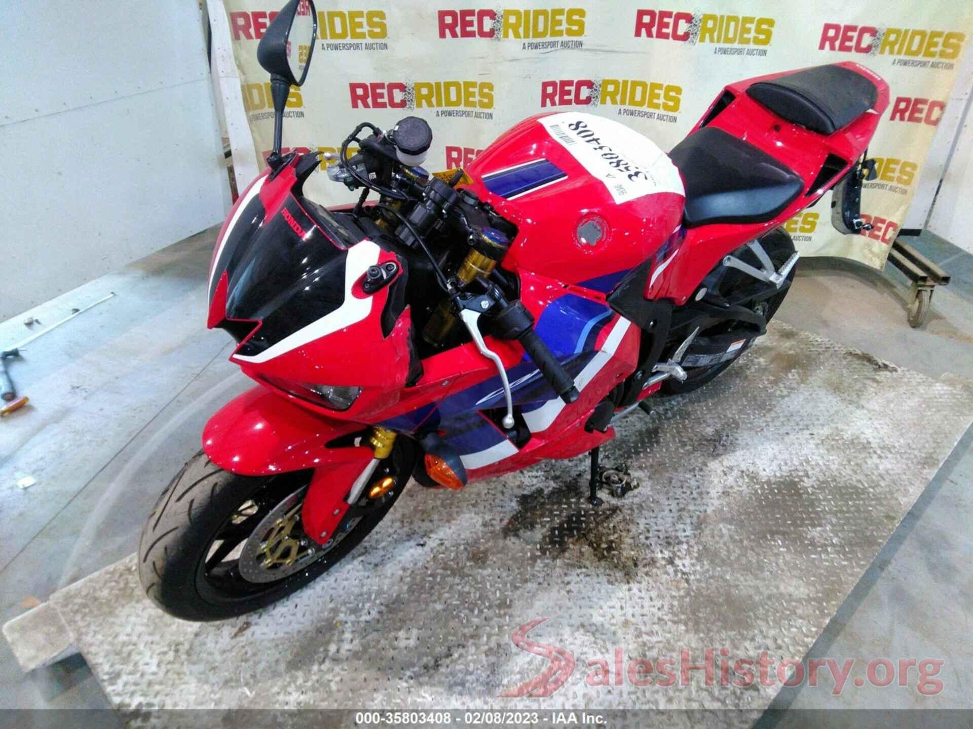 JH2PC40JXNK800264 2022 HONDA CBR600