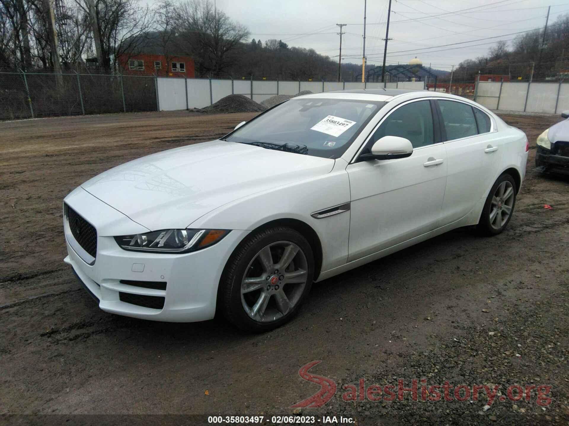 SAJAJ4FXXKCP50876 2019 JAGUAR XE