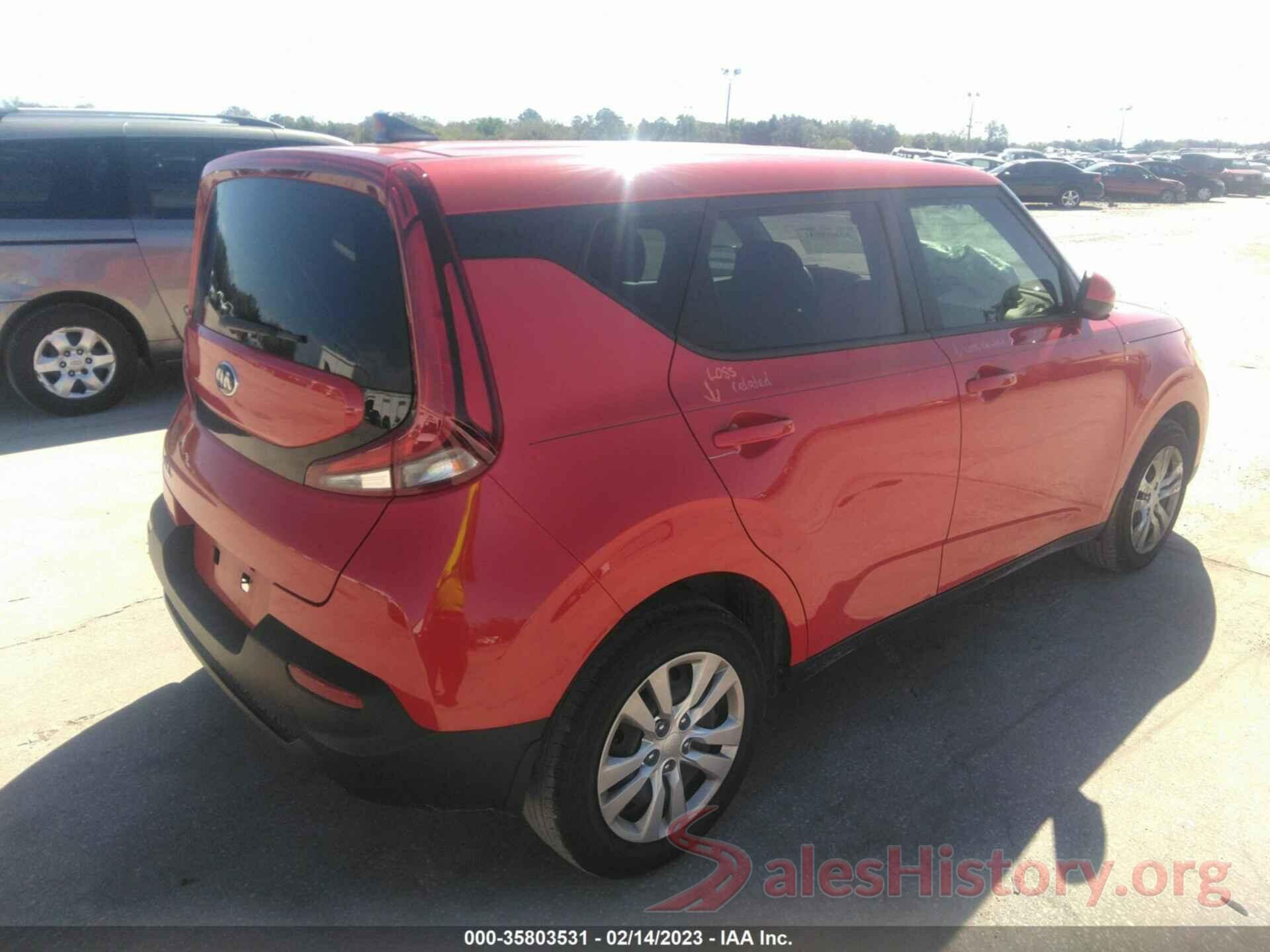 KNDJ23AU1L7725281 2020 KIA SOUL