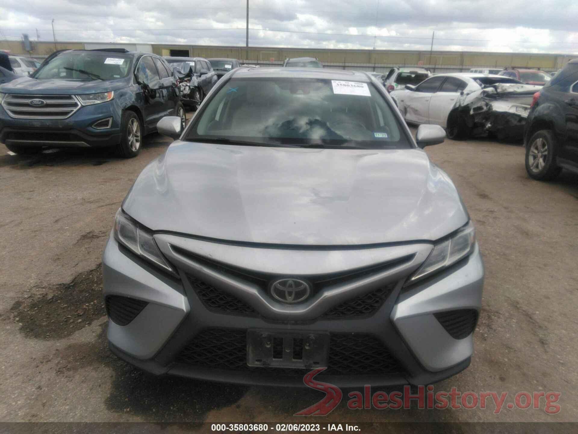 4T1B11HK7KU733963 2019 TOYOTA CAMRY