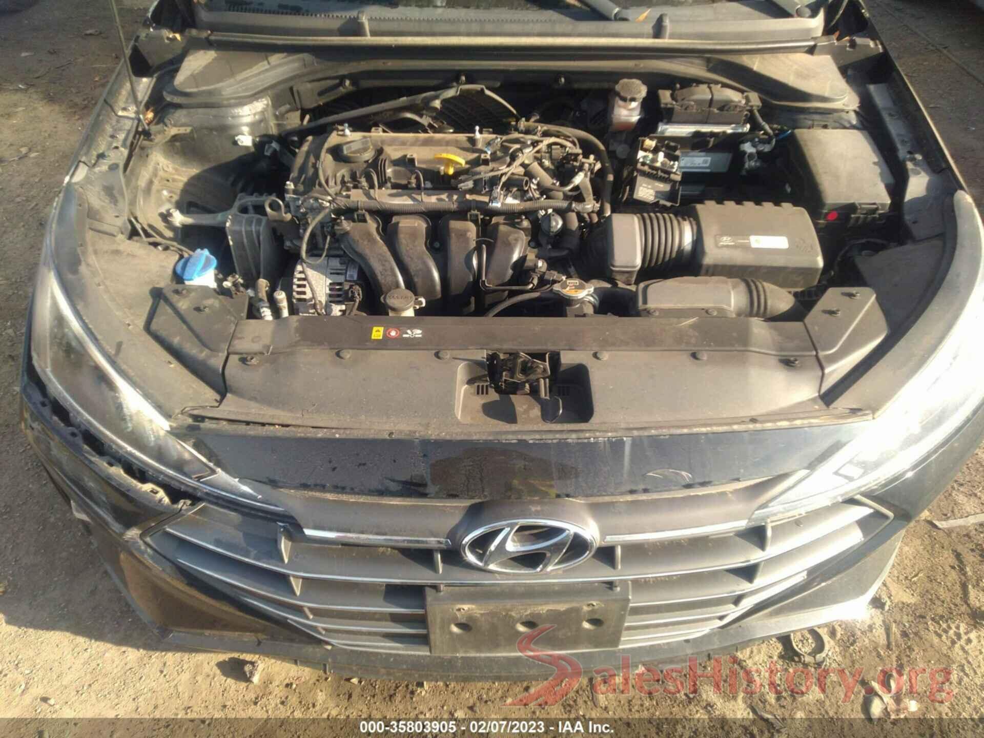 5NPD84LF6KH408364 2019 HYUNDAI ELANTRA