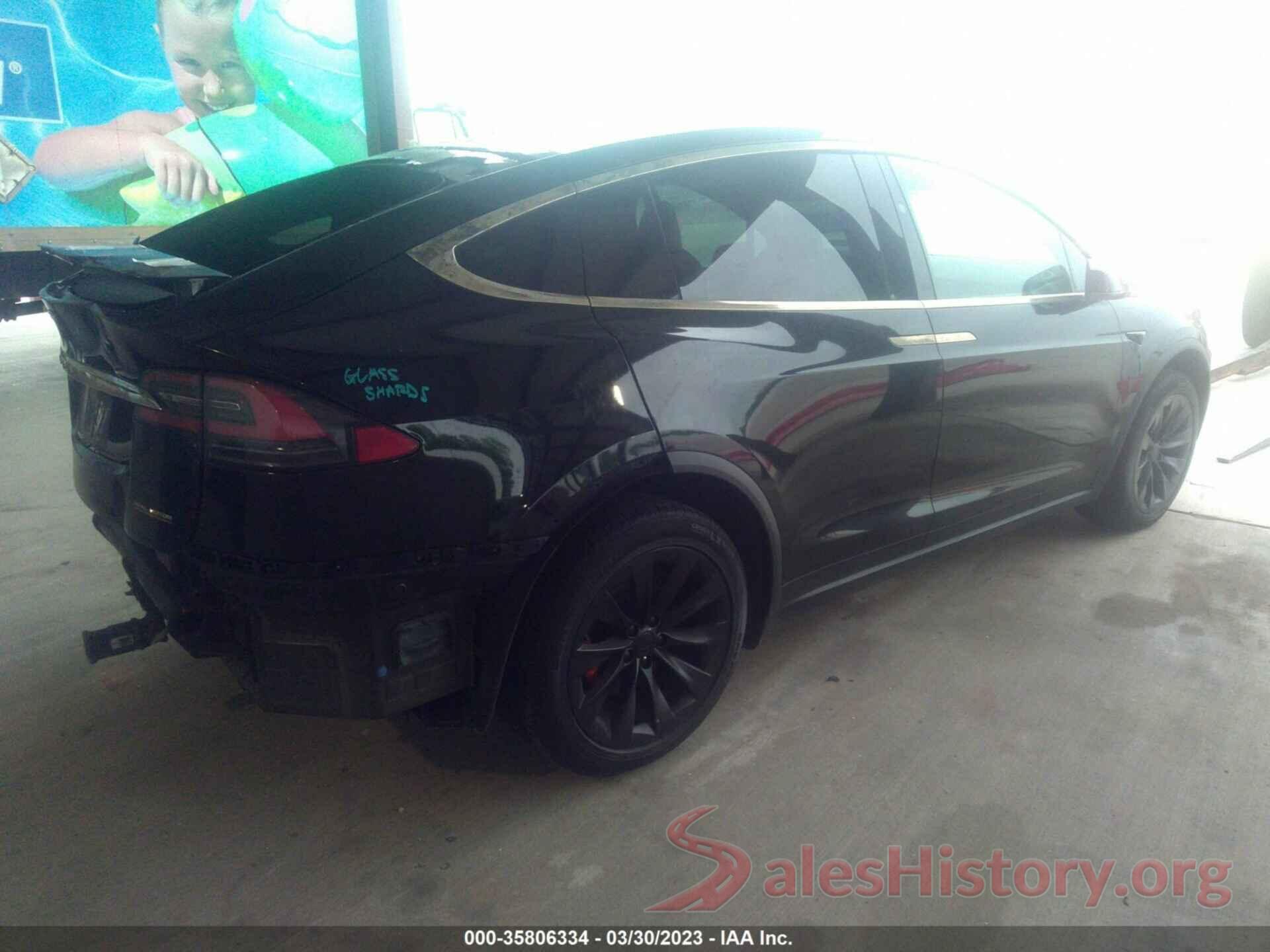 5YJXCDE43KF186128 2019 TESLA MODEL X