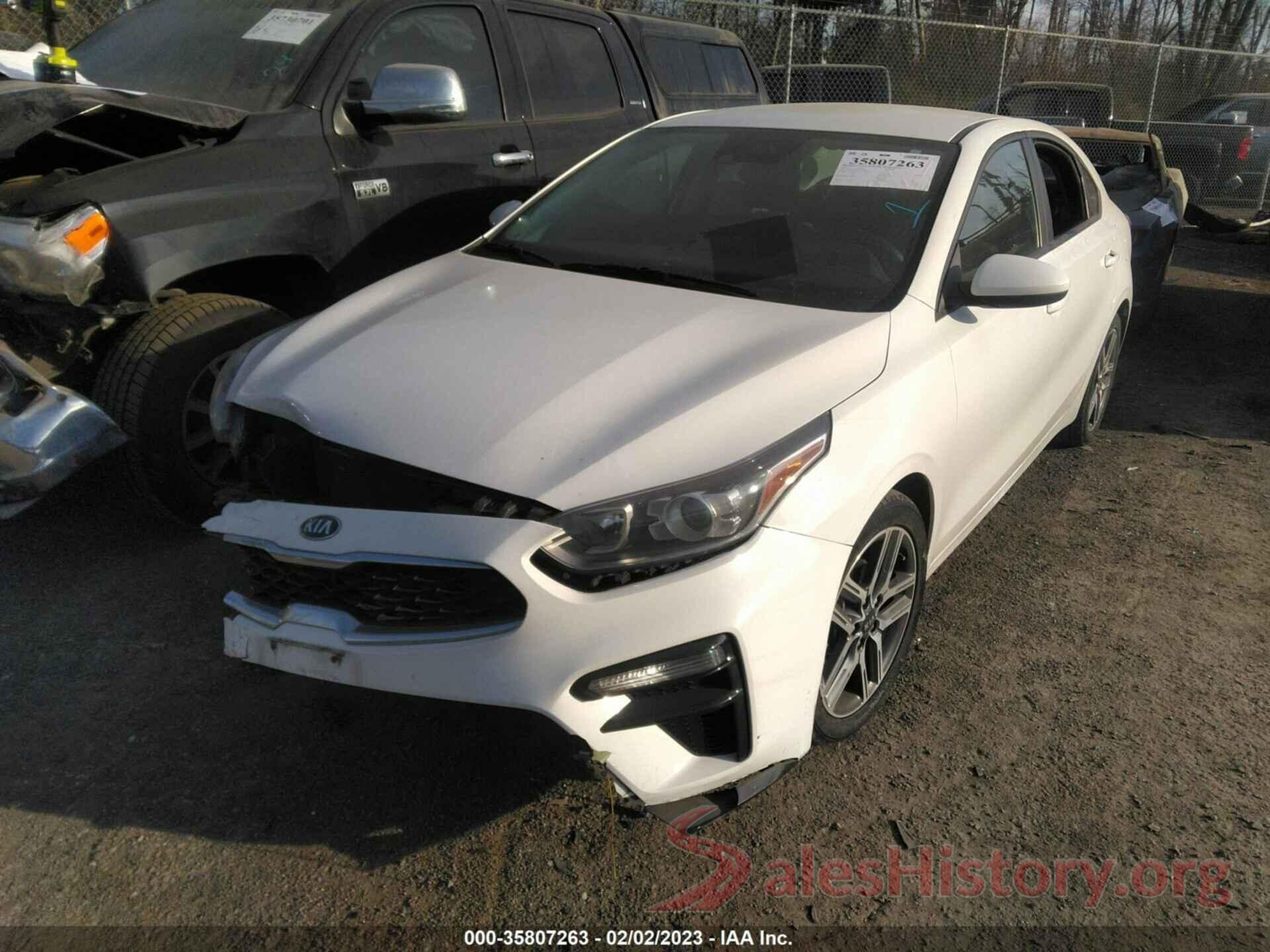 3KPF34AD1KE018494 2019 KIA FORTE